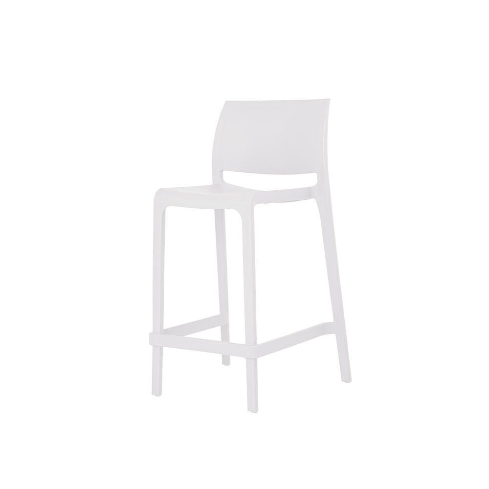 Sensilla Counter Stool (Set of 2), White, large