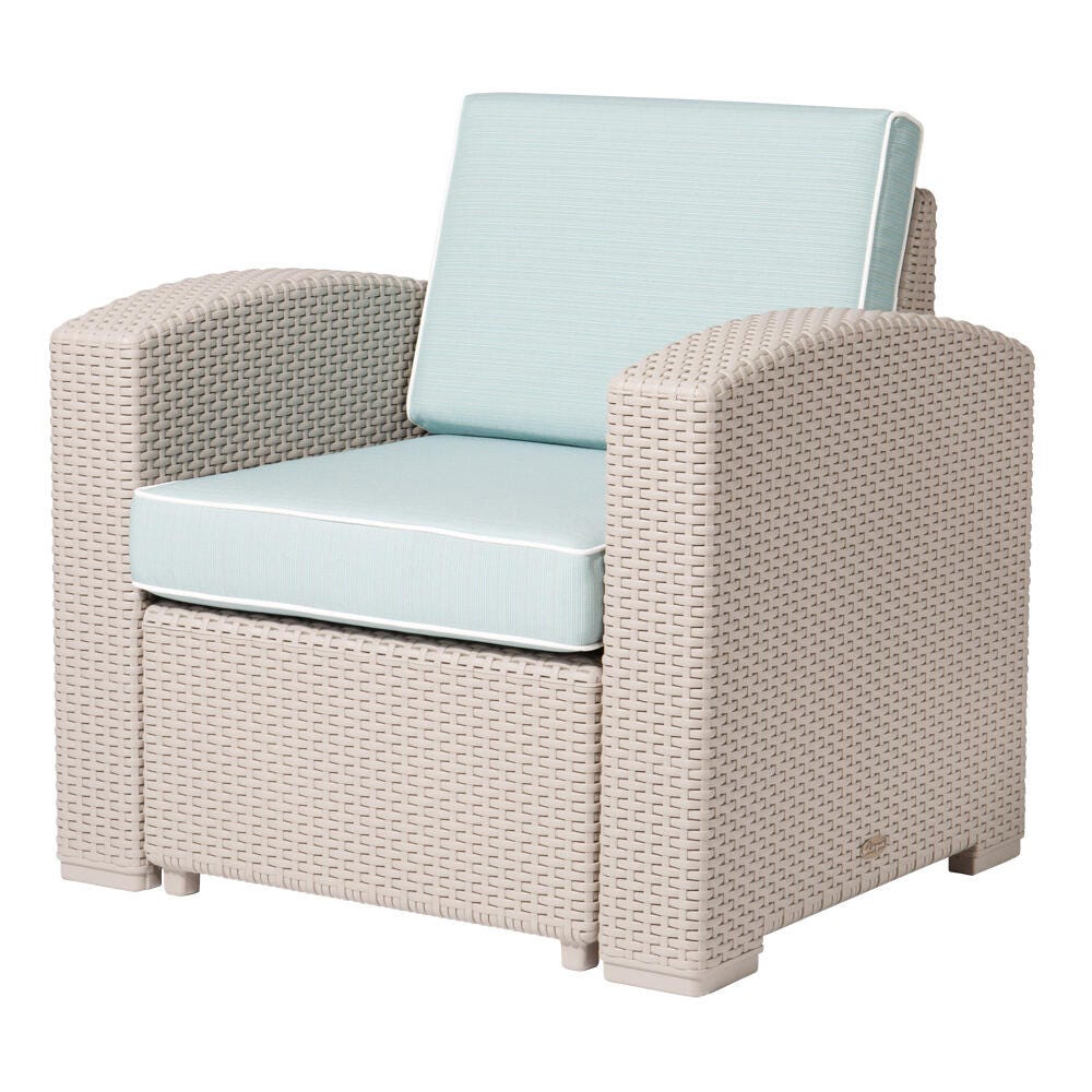 Magnolia Outdoor Lounge Chair, Gray, large