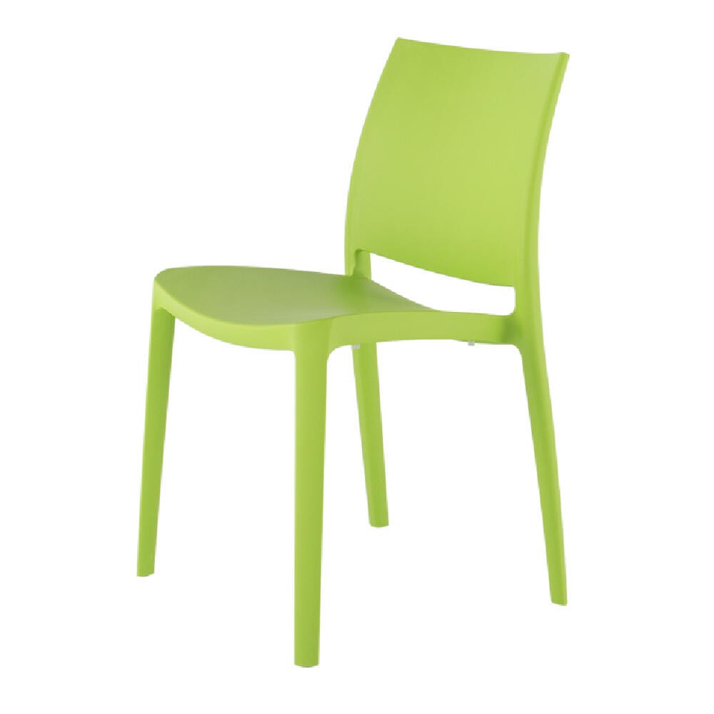 Sensilla Outdoor Dining Chair (Set of 4), Green, large