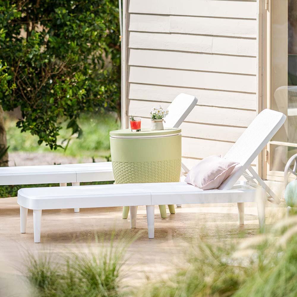 Cancun 2-in-1 Outdoor Cooler Side Table | Ashley