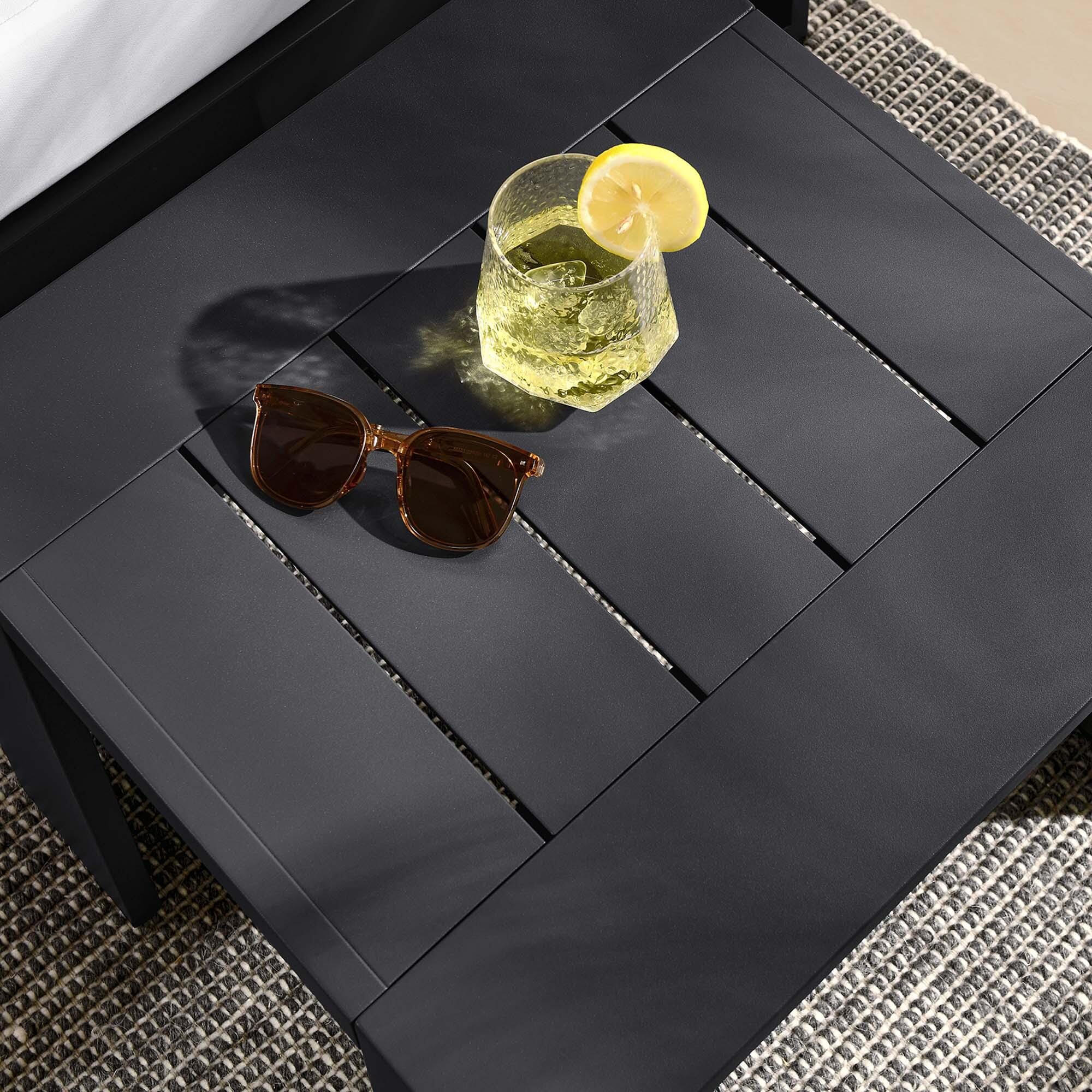 Modway Tahoe Outdoor End Table, , large