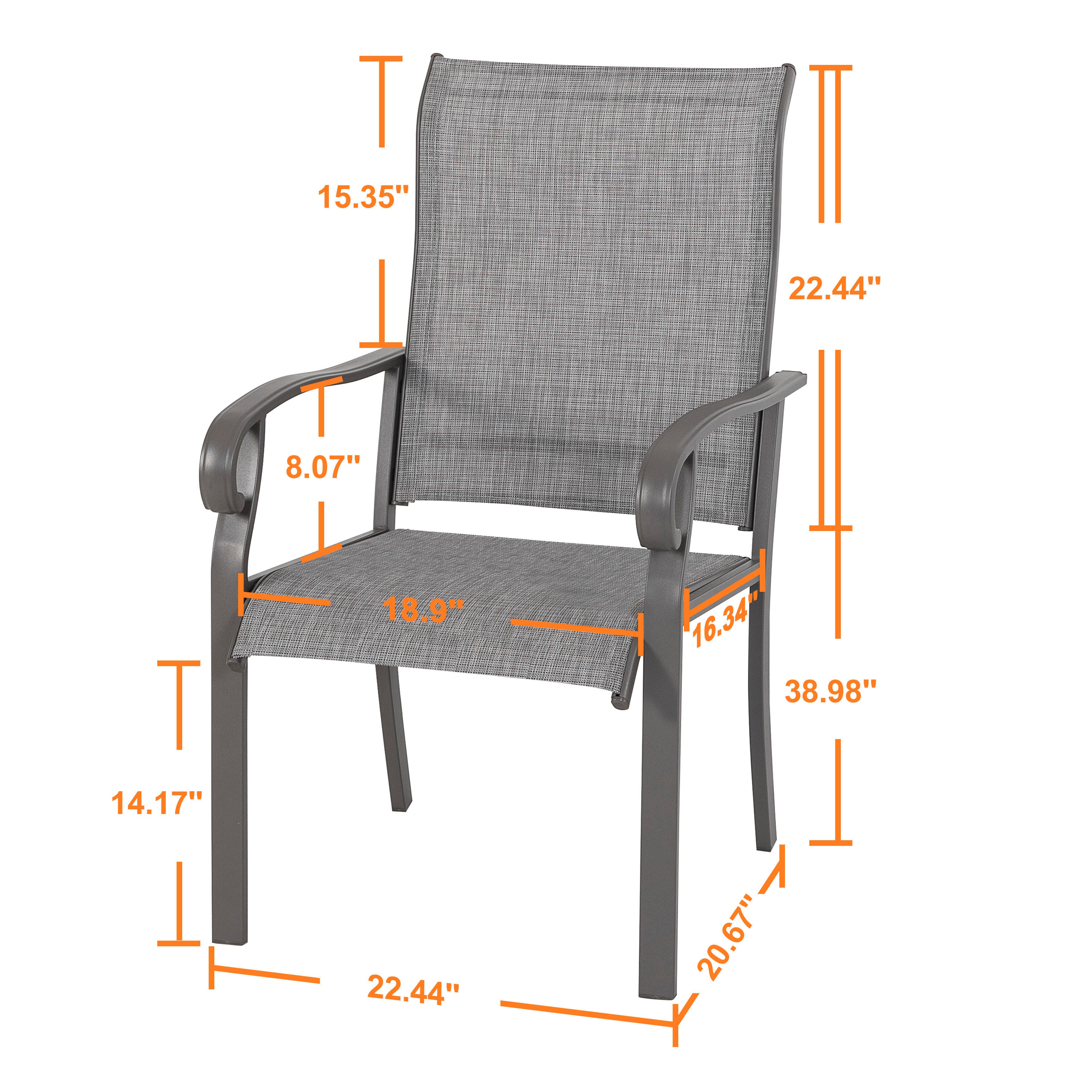 Nuu Garden Outdoor Dining Chair (Set of 2), , large