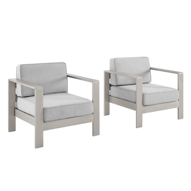 Linon Rosemary Outdoor Chairs (Set of 2)