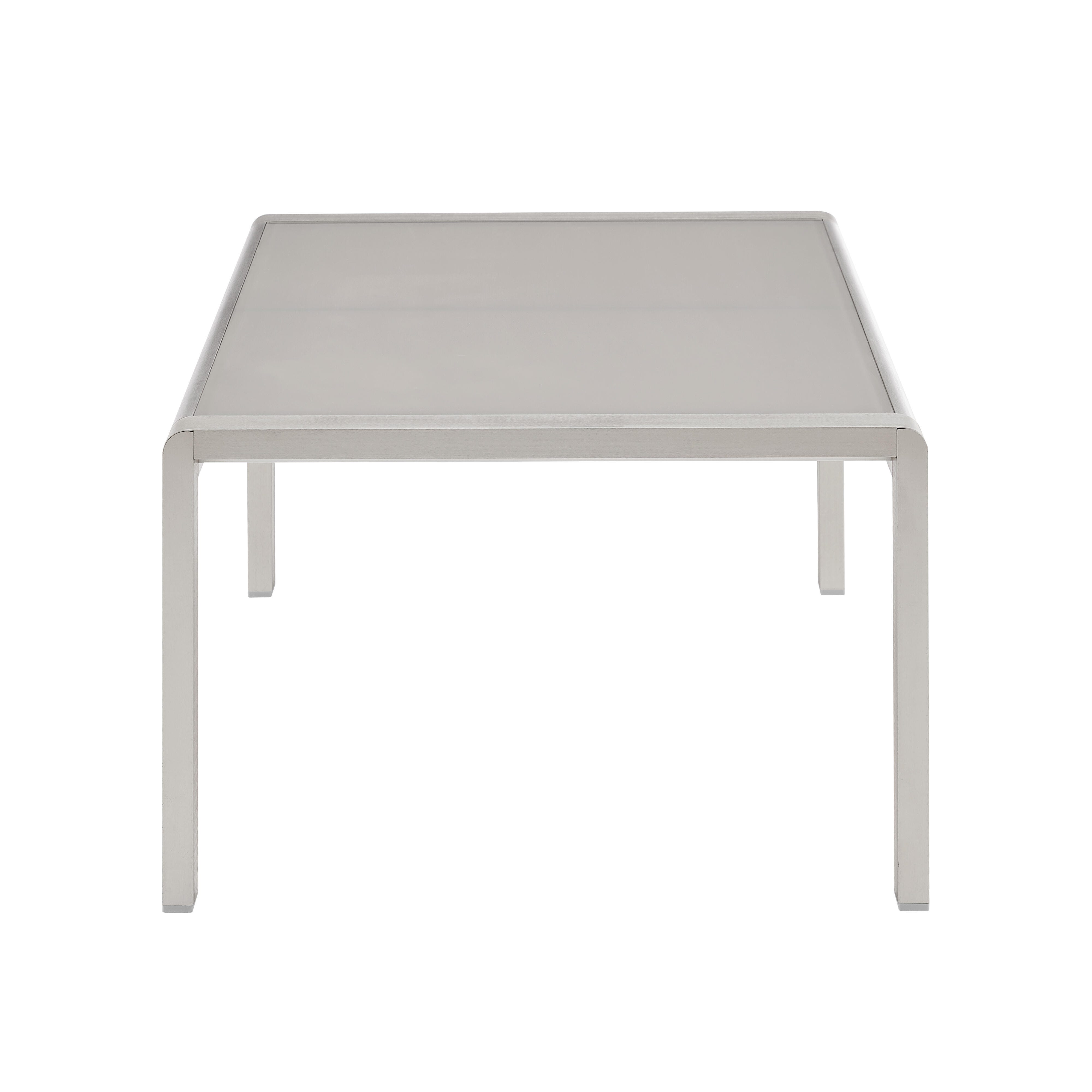 Linon Rosemary Outdoor Coffee Table, Gray, large