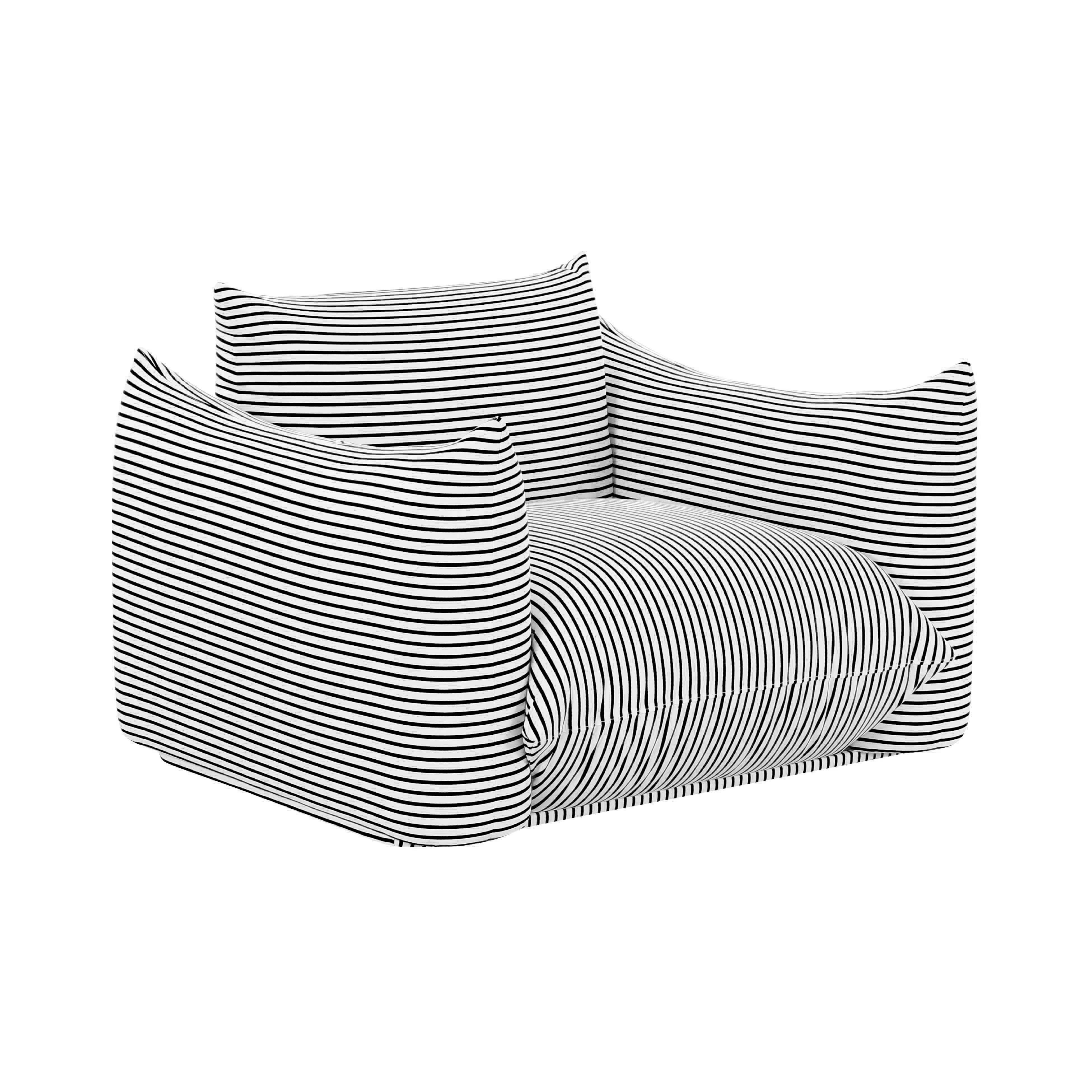 Saint Tropez Stuffed Outdoor Armchair, , large