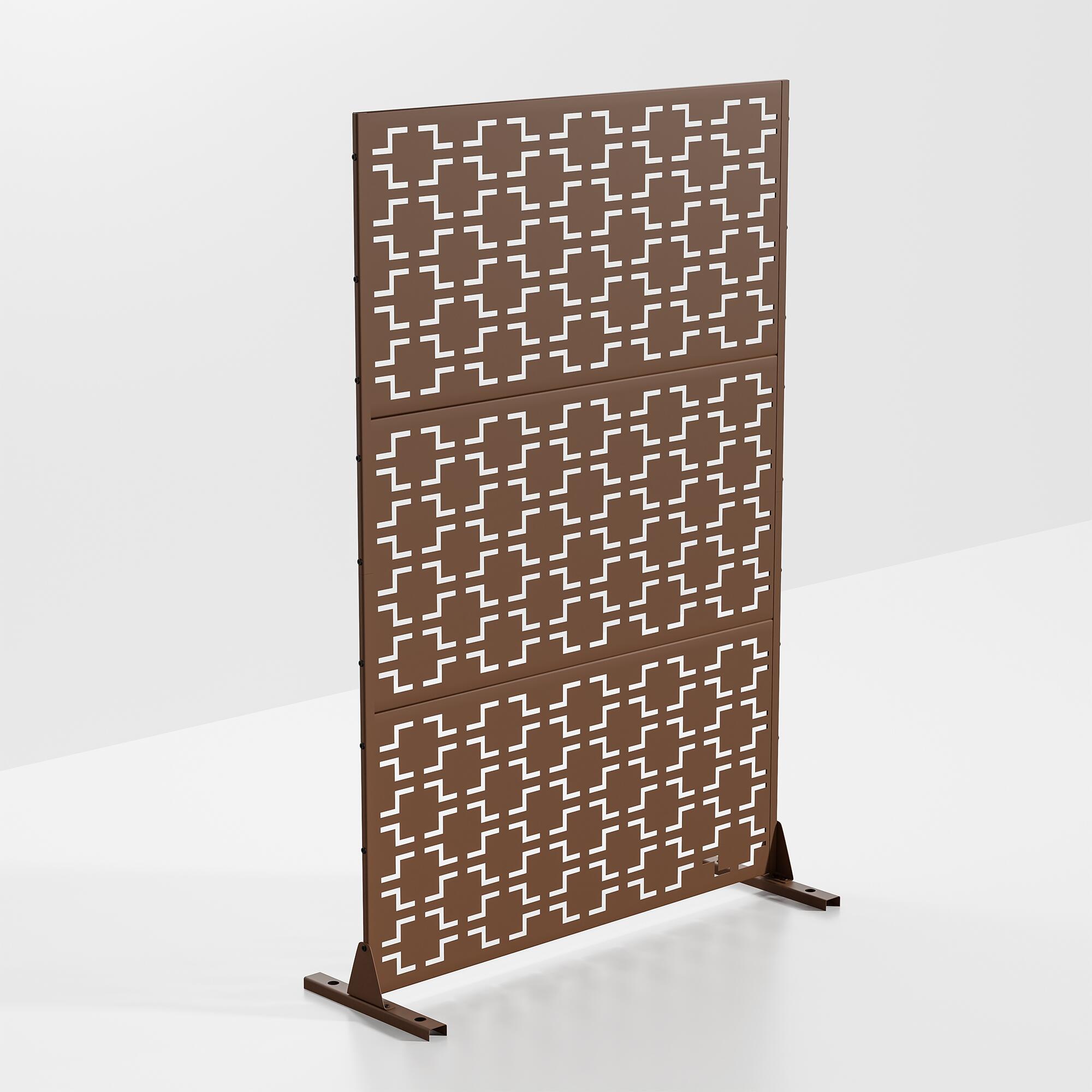 TranquilBreeze 72" Square Outdoor Privacy Screen, , large