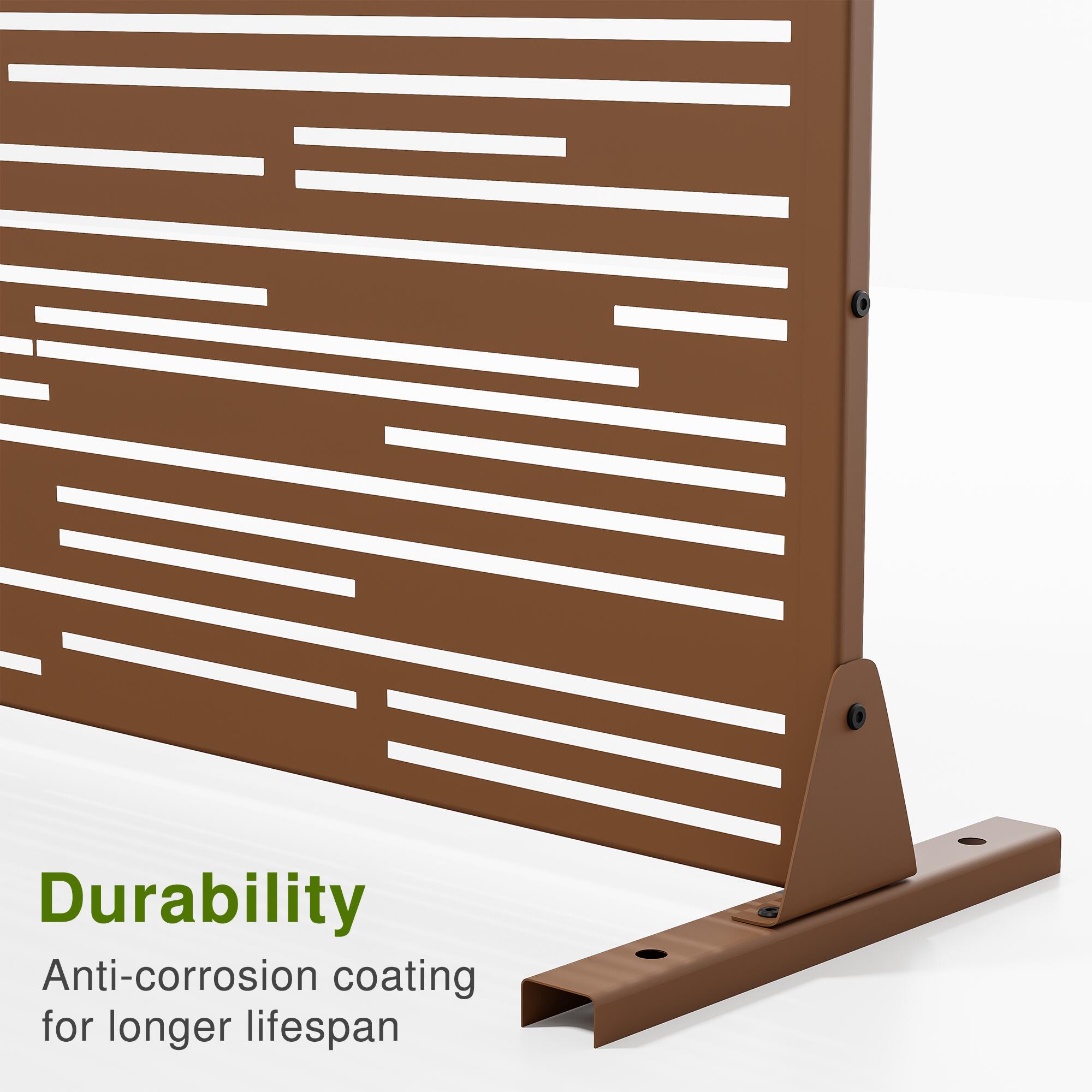 TranquilBreeze 74" Outdoor Privacy Screen, , large