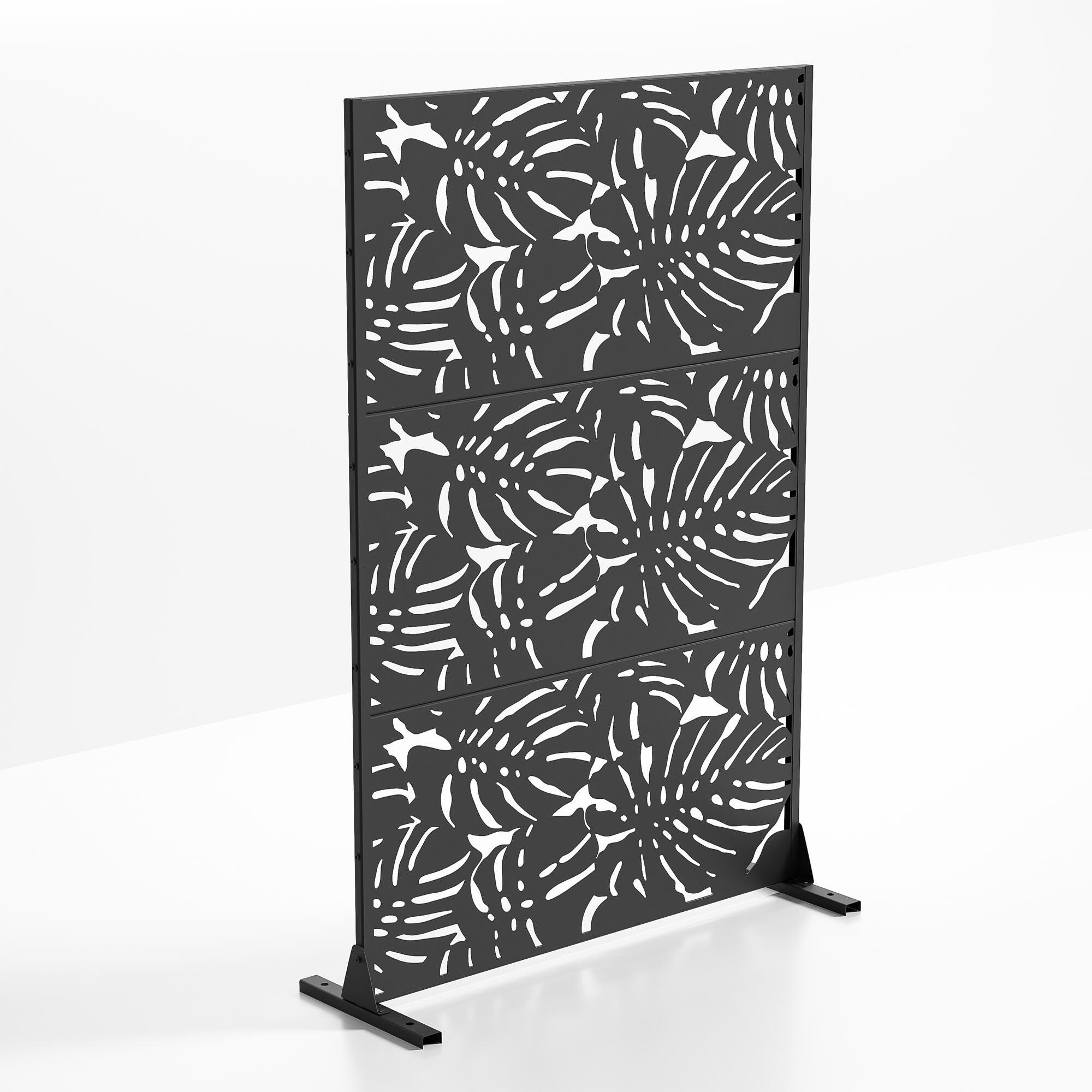 TranquilBreeze 72" Leaf Outdoor Privacy Screen, , large