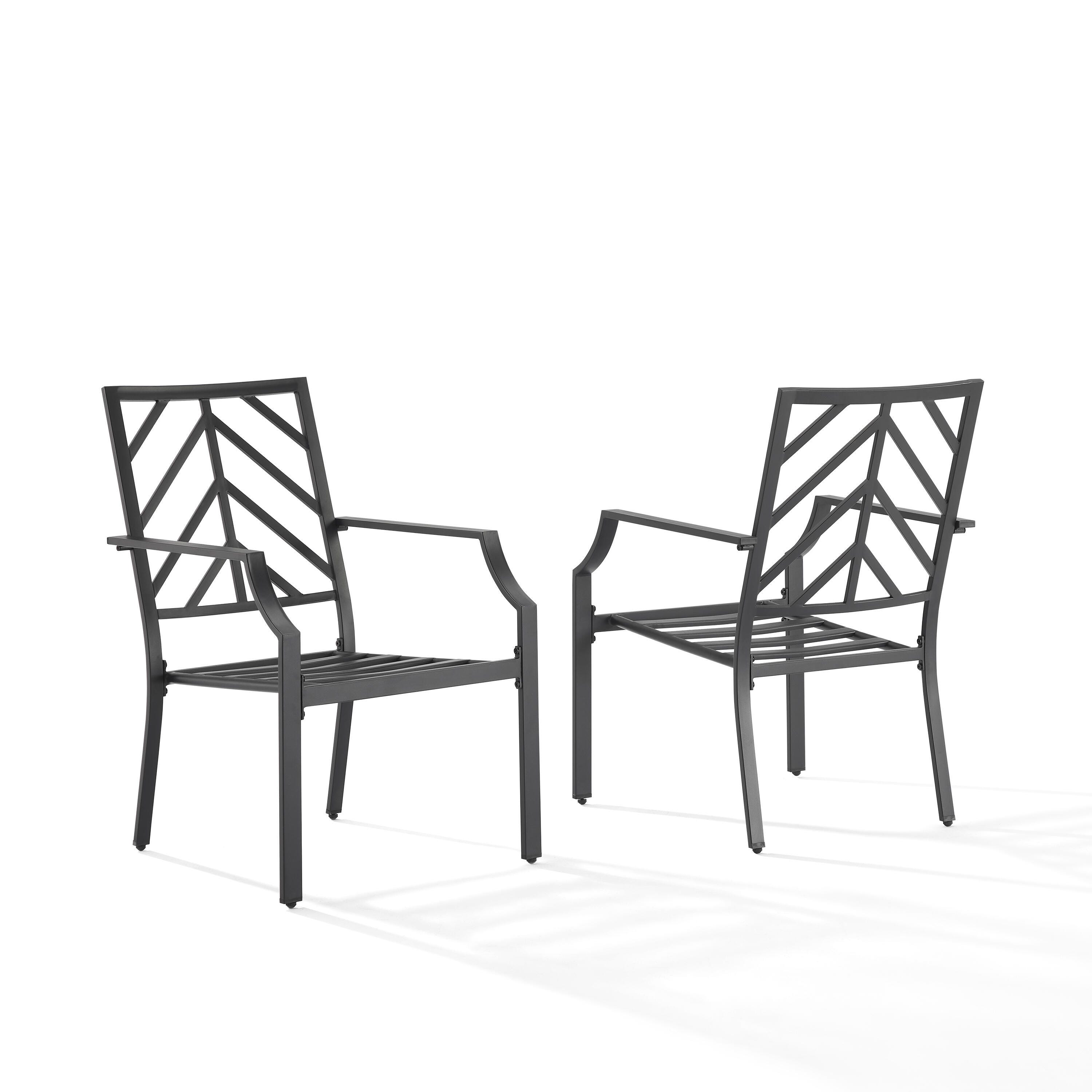 Crosley Furniture Otto Outdoor Dining Chair (Set of 2), , large