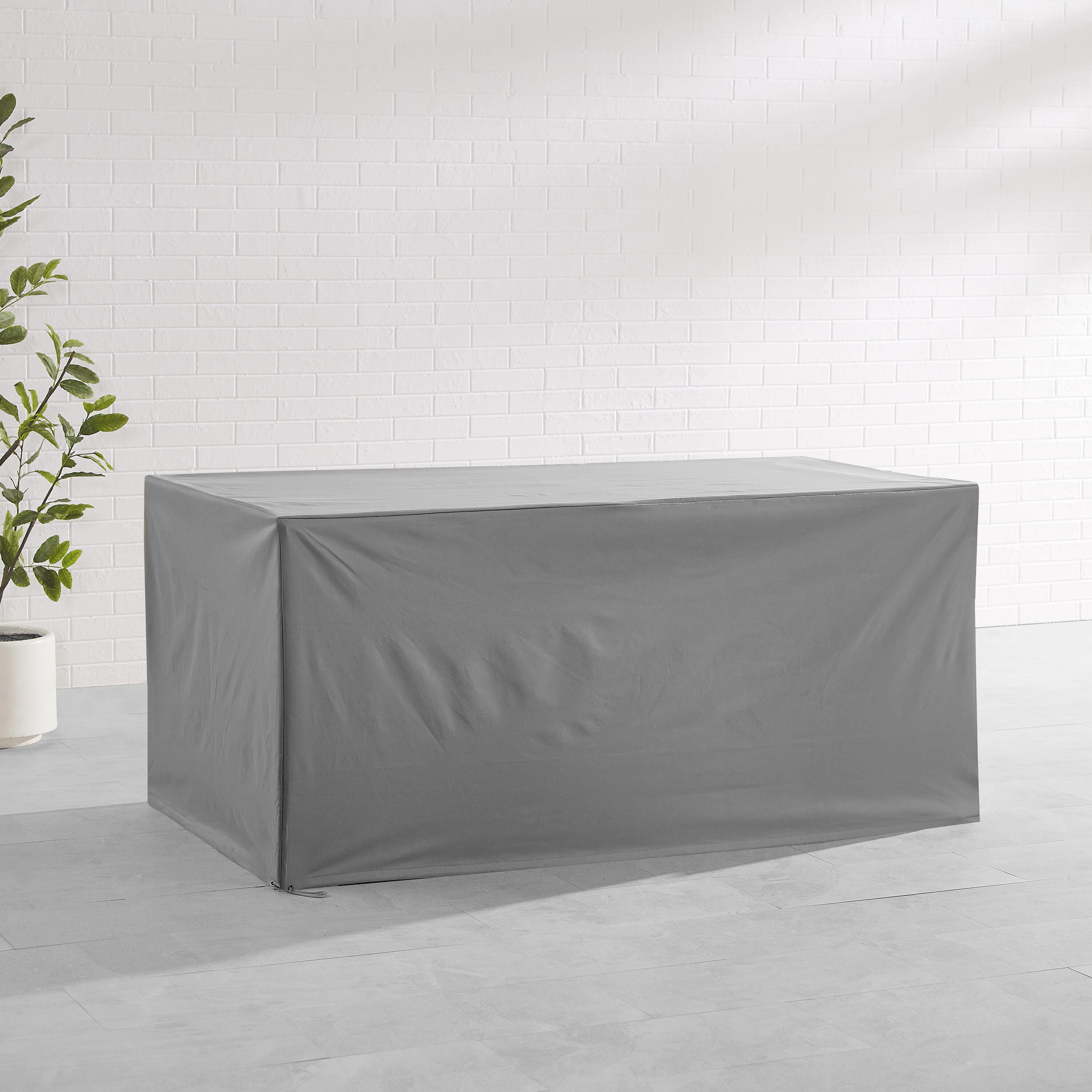 Crosley Furniture Outdoor Dining Table Furniture Cover, Gray, rollover