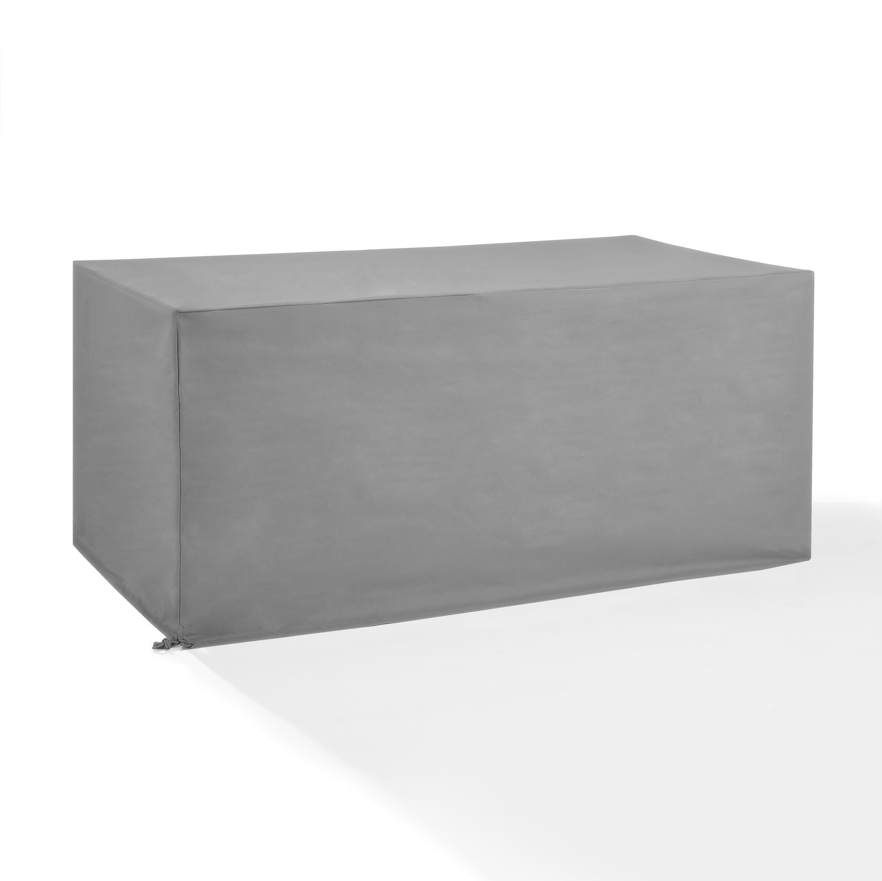 Crosley Furniture Outdoor Dining Table Furniture Cover, Gray, large