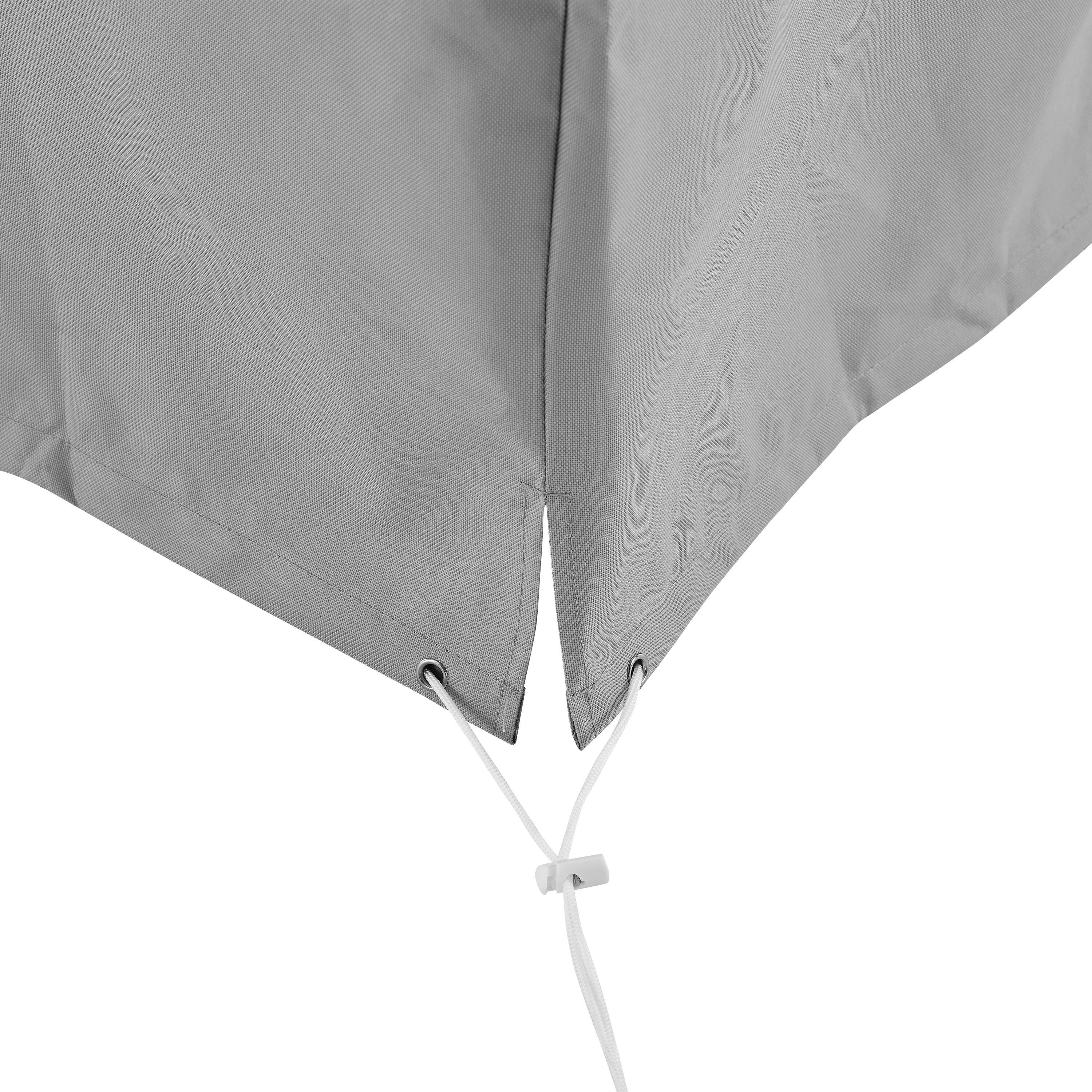 Crosley Furniture Outdoor Dining Table Furniture Cover, Gray, large