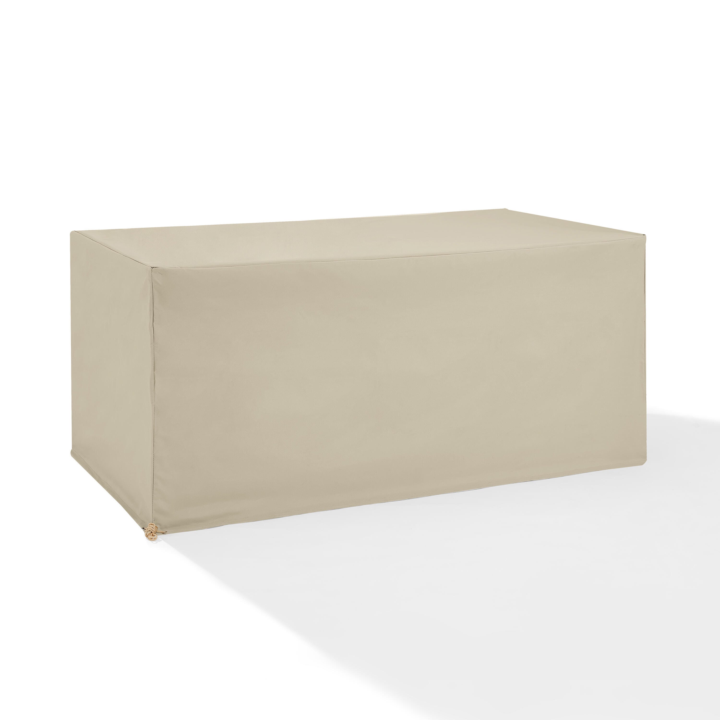 Crosley Furniture Outdoor Dining Table Furniture Cover, Tan, large