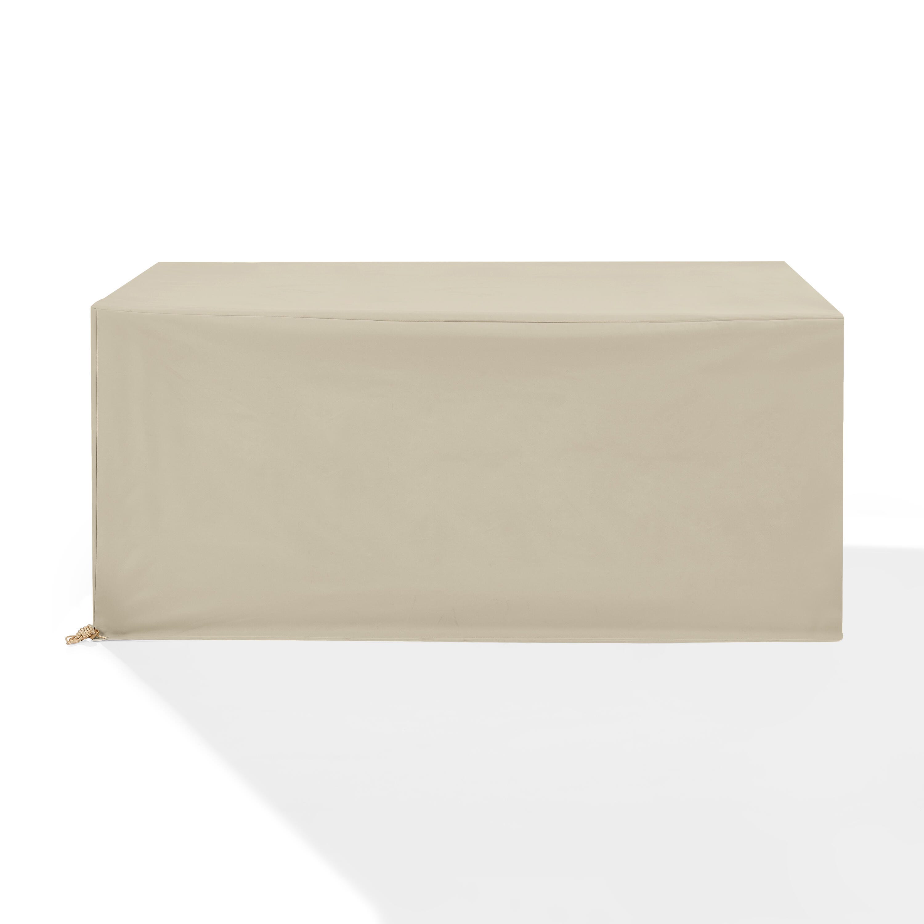 Crosley Furniture Outdoor Dining Table Furniture Cover, Tan, large
