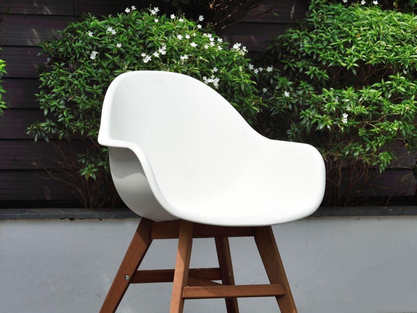Amazonia Outdoor Bucket Dining Chair (Set of 4), , large