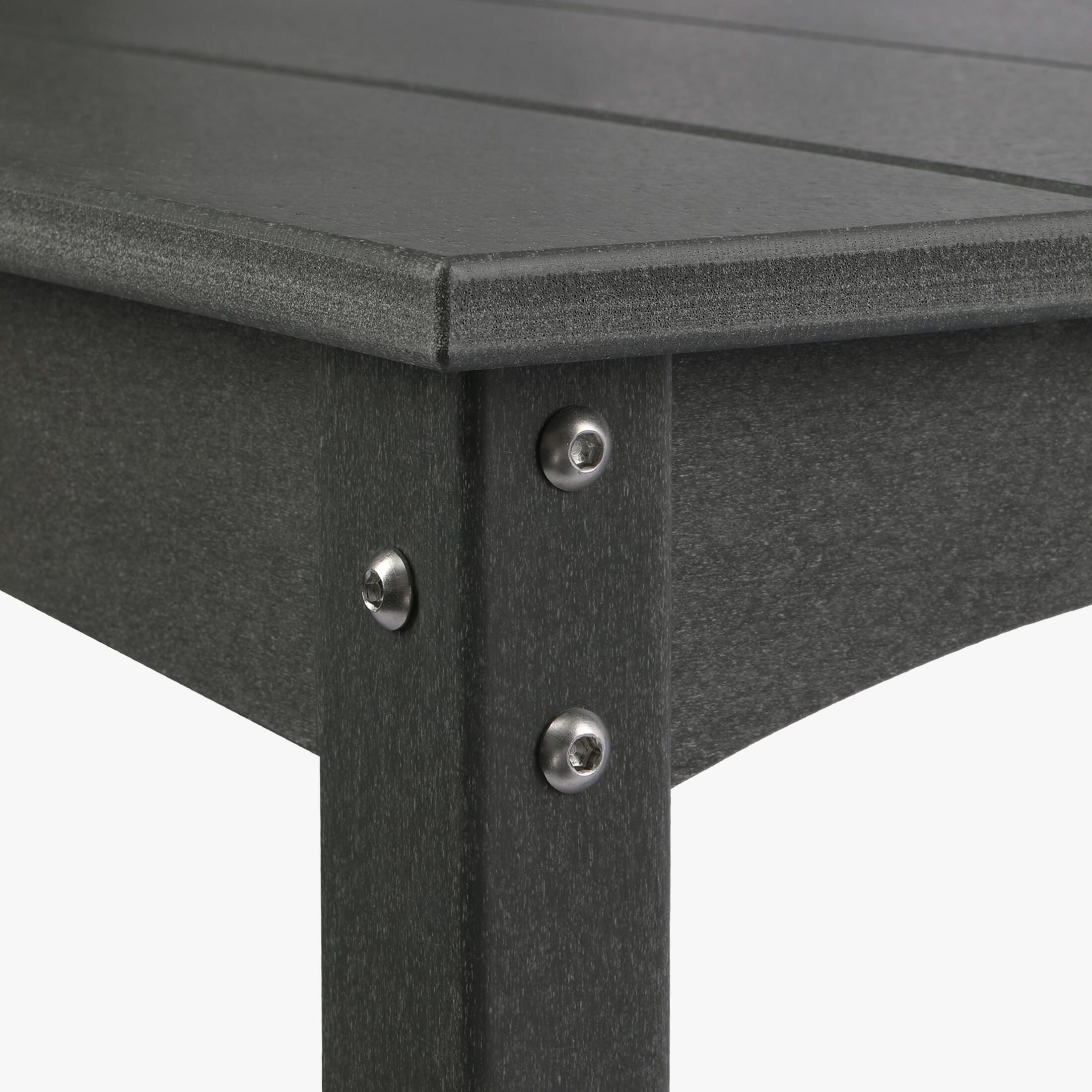 Westin Furniture Otto Outdoor Two Shelf Console Table, Gray, large
