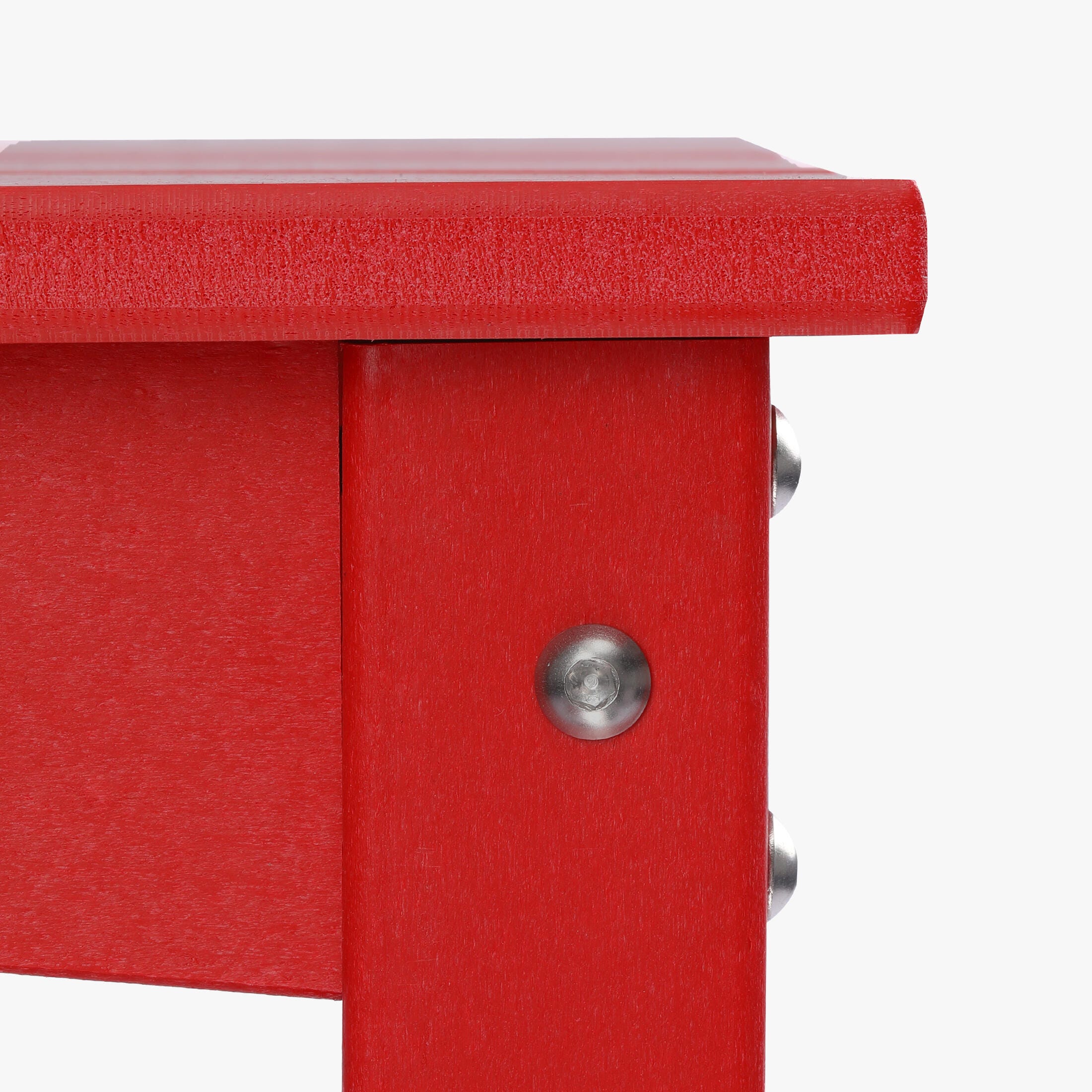 Westin Furniture Otto Outdoor Two Shelf Console Table, Red, large