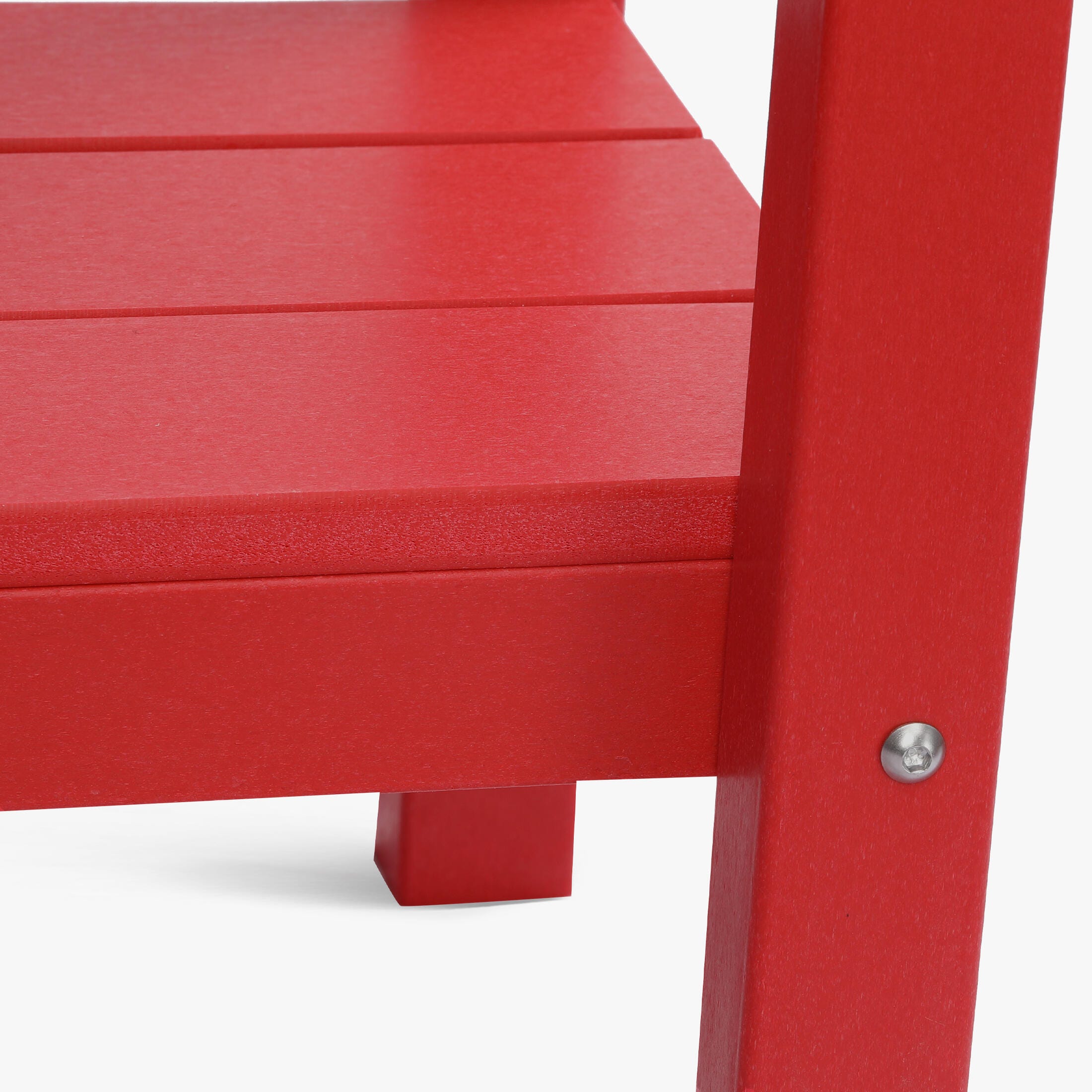 Westin Furniture Otto Outdoor Two Shelf Console Table, Red, large