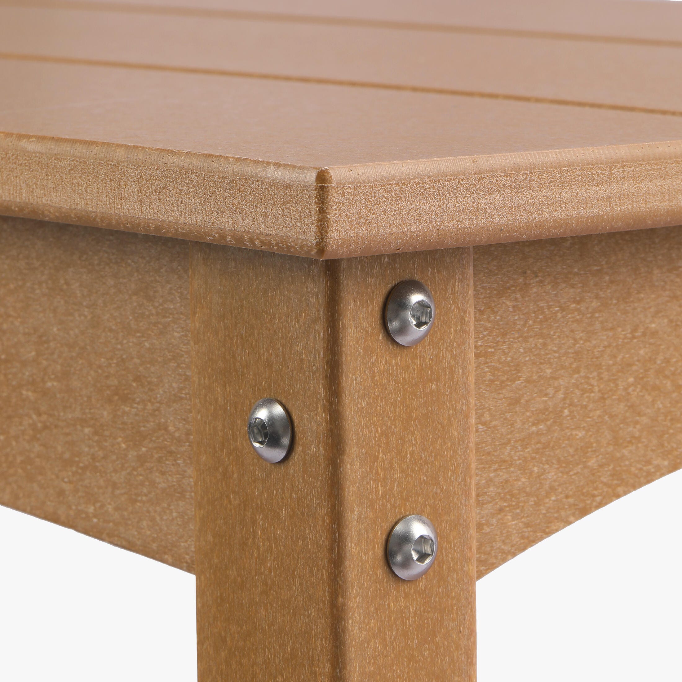 Westin Furniture Otto Outdoor Two Shelf Console Table, Teak, large
