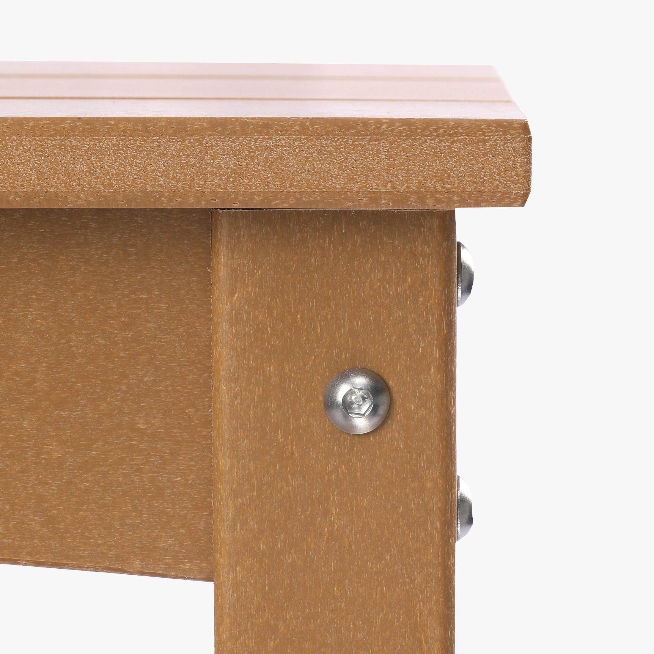 Westin Furniture Otto Outdoor Two Shelf Console Table, Teak, large