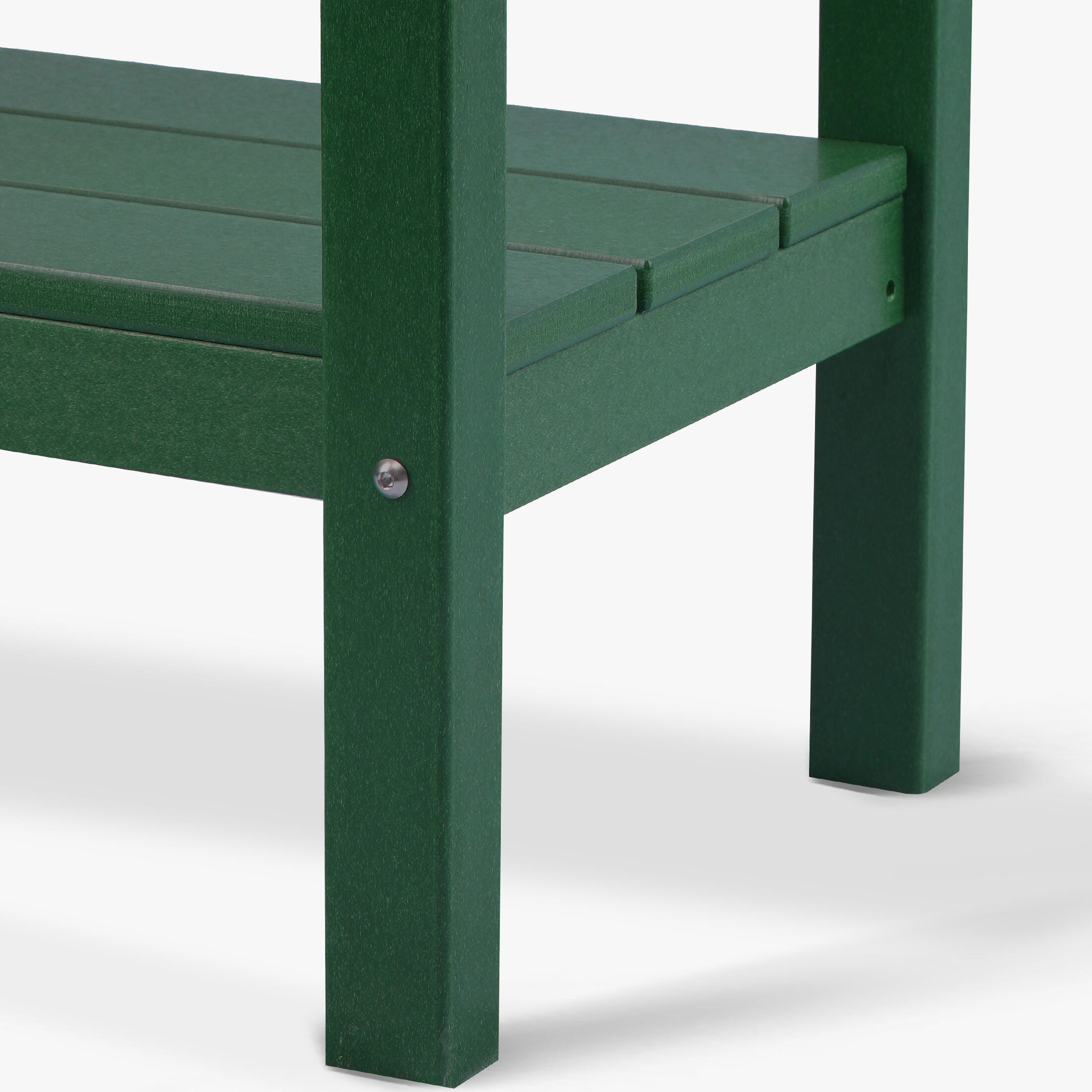 Westin Furniture Otto Outdoor Two Shelf Console Table, Dark Green, large