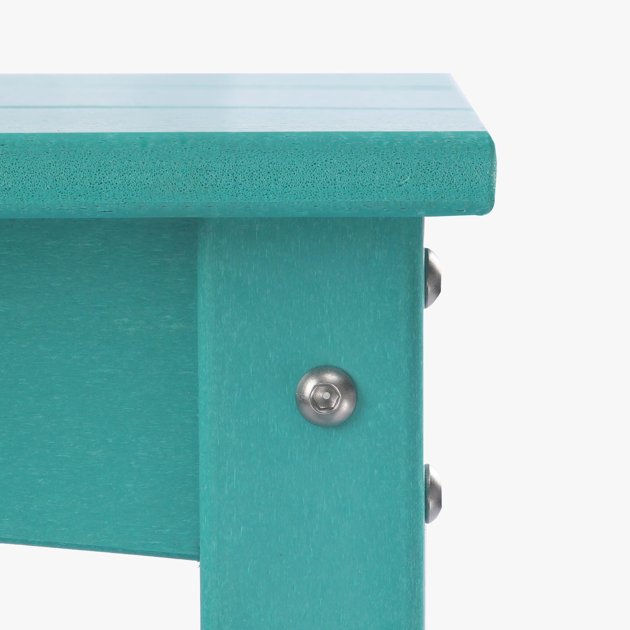 Westin Furniture Otto Outdoor Two Shelf Console Table, Turquoise, large