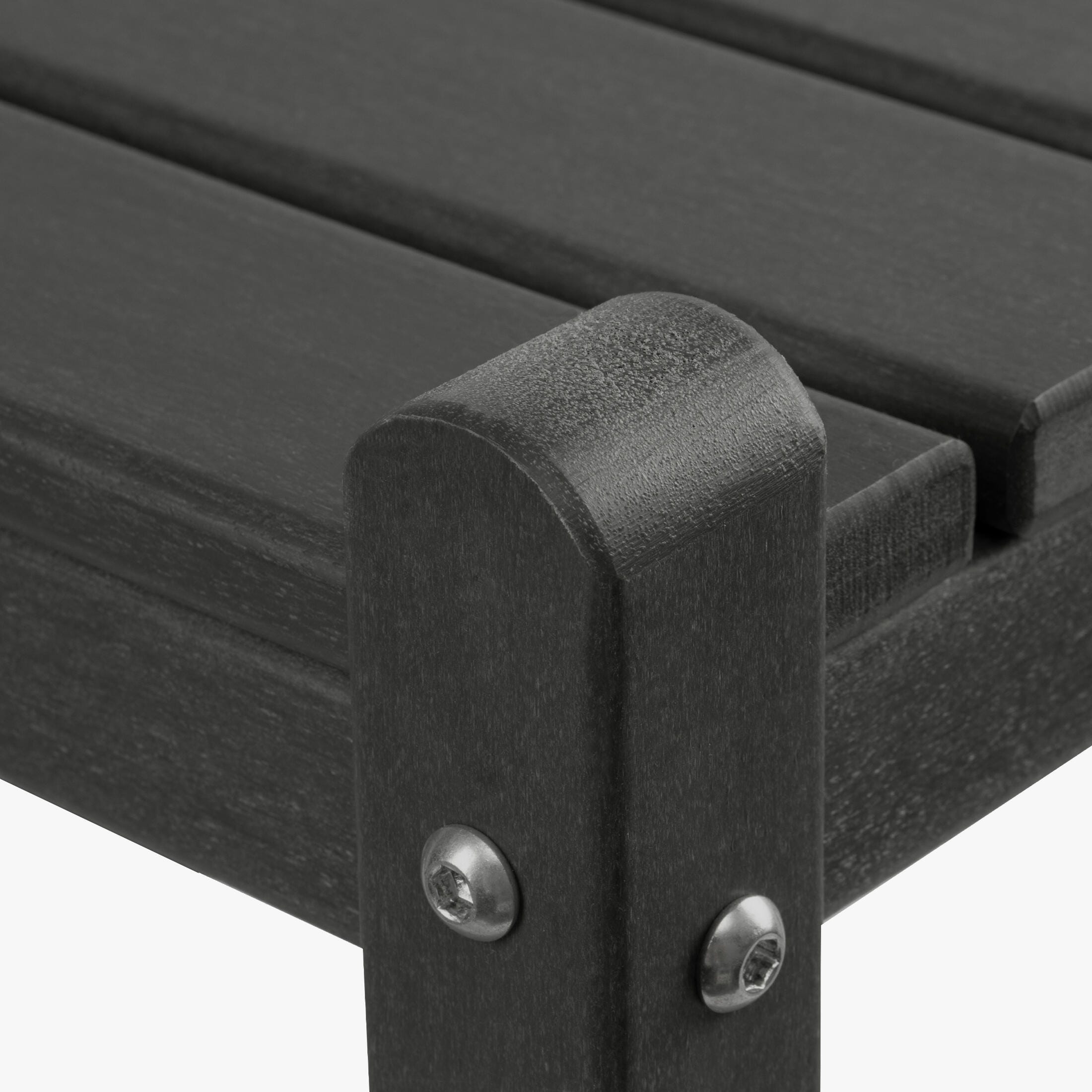 Westin Furniture Otto Outdoor Two Shelf Side Table, Gray, large