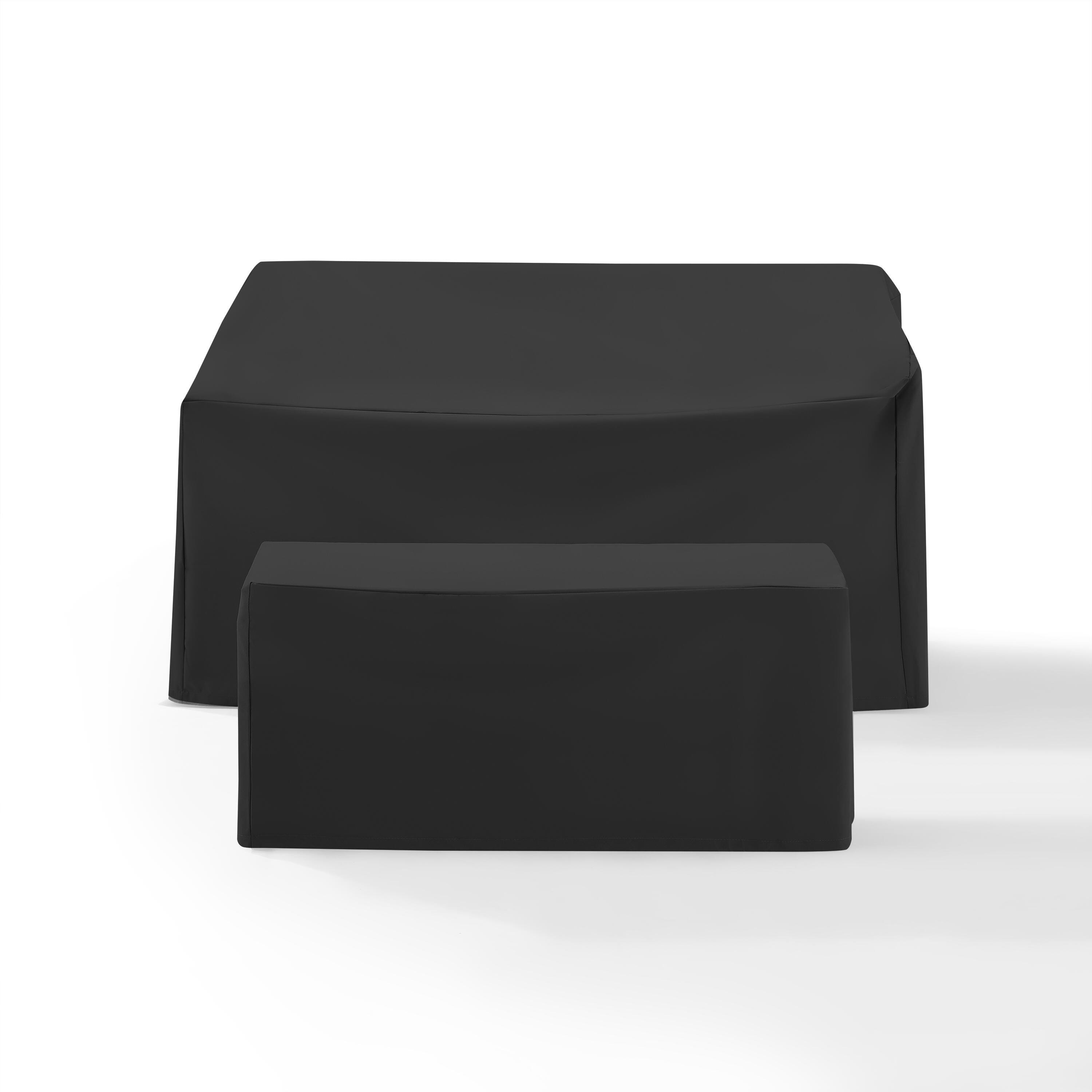 Crosley Furniture Outdoor Loveseat with Coffee Table Furniture Cover, , large