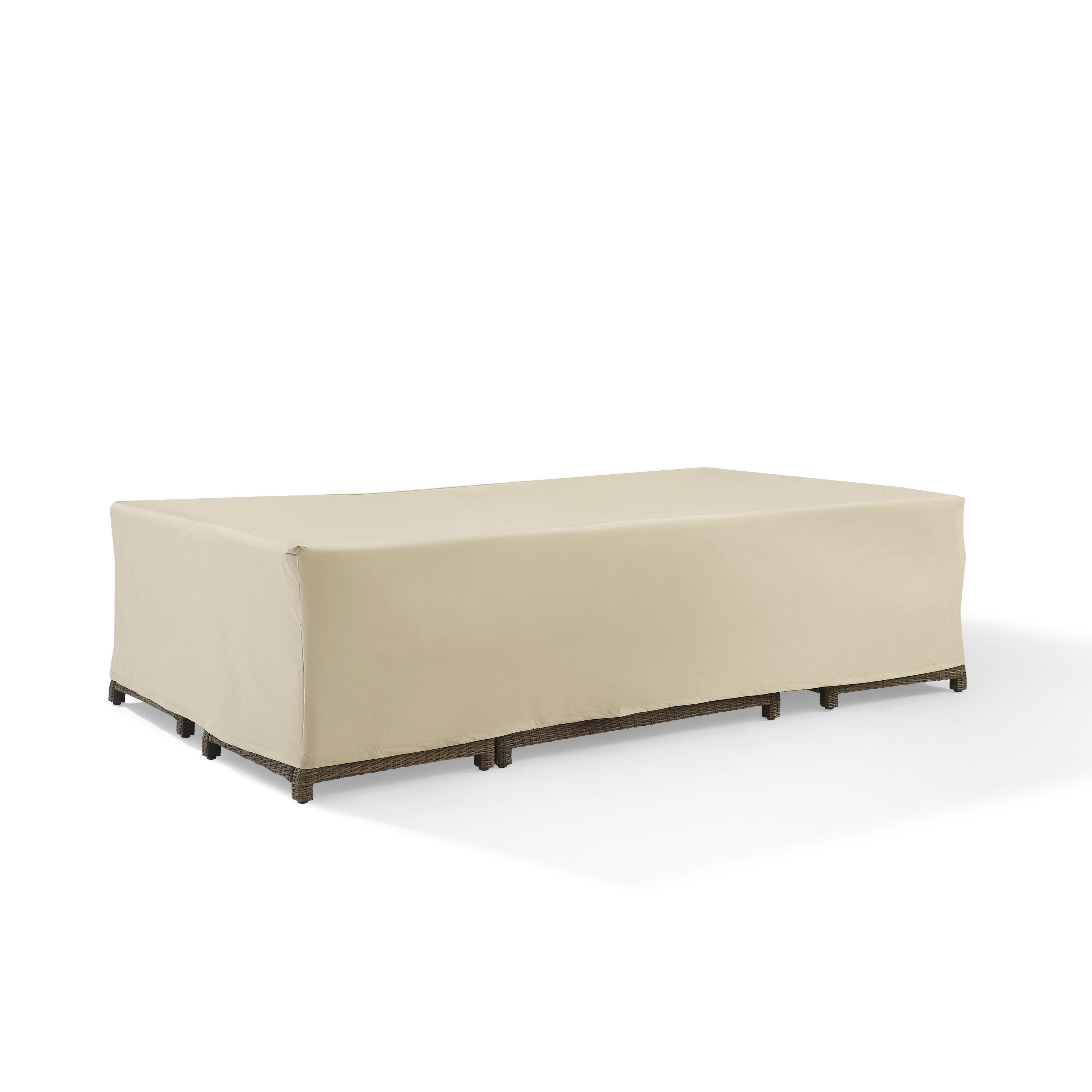 Crosley Furniture Outdoor Furniture Cover For Patio Set, Tan, large