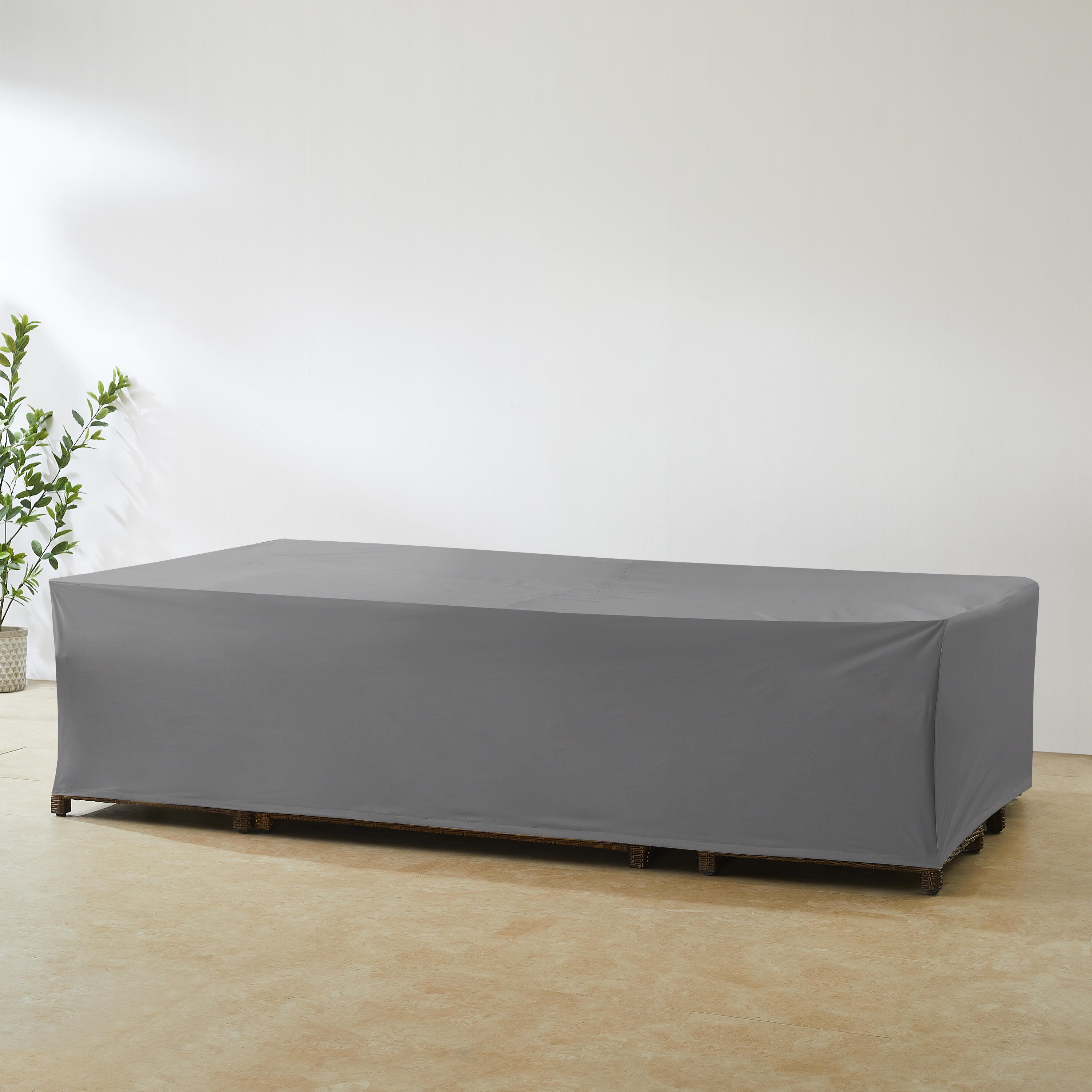 Crosley Furniture Outdoor Furniture Cover For Patio Set, Gray, rollover
