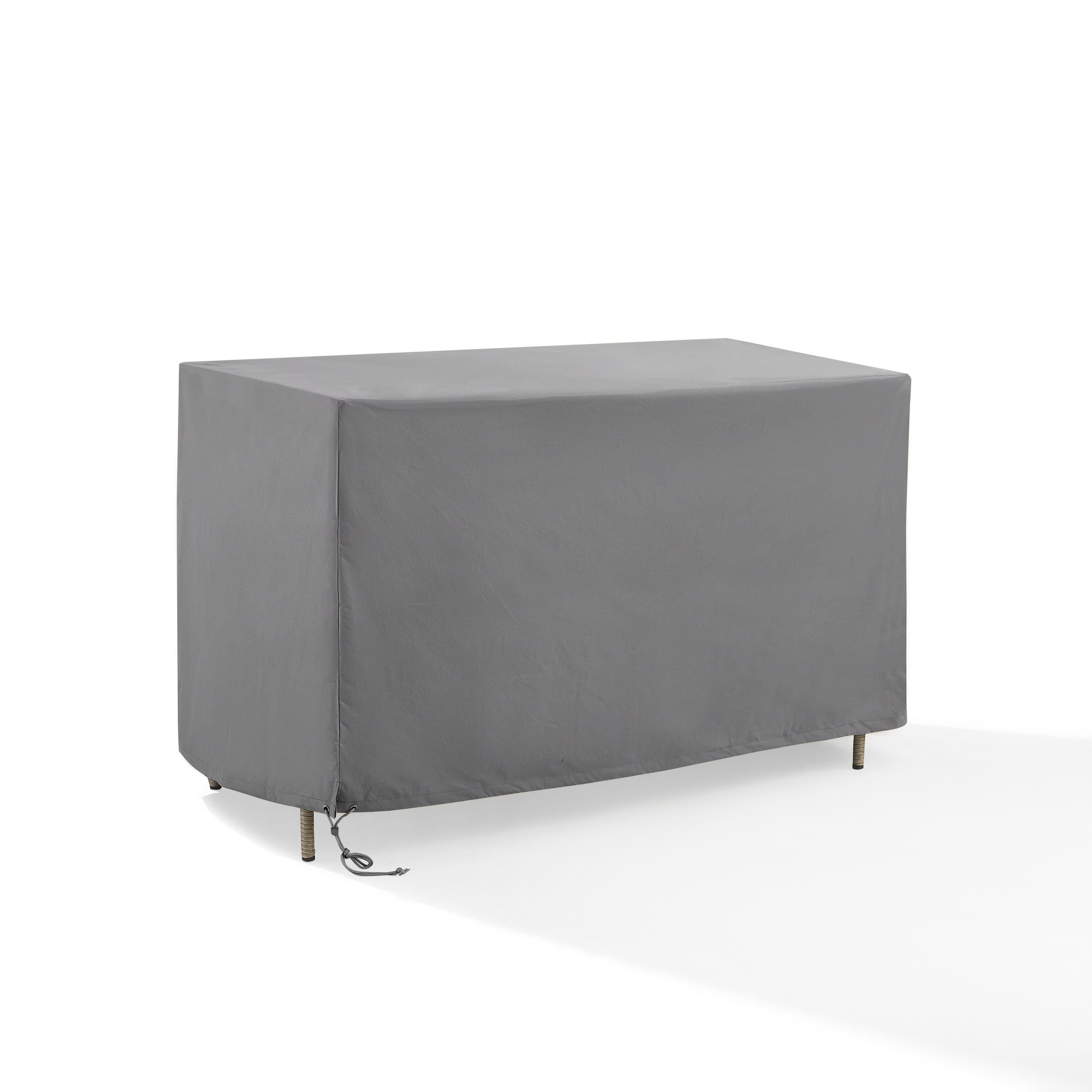 Crosley Furniture Outdoor Storage Deck Box Cover, Gray, large
