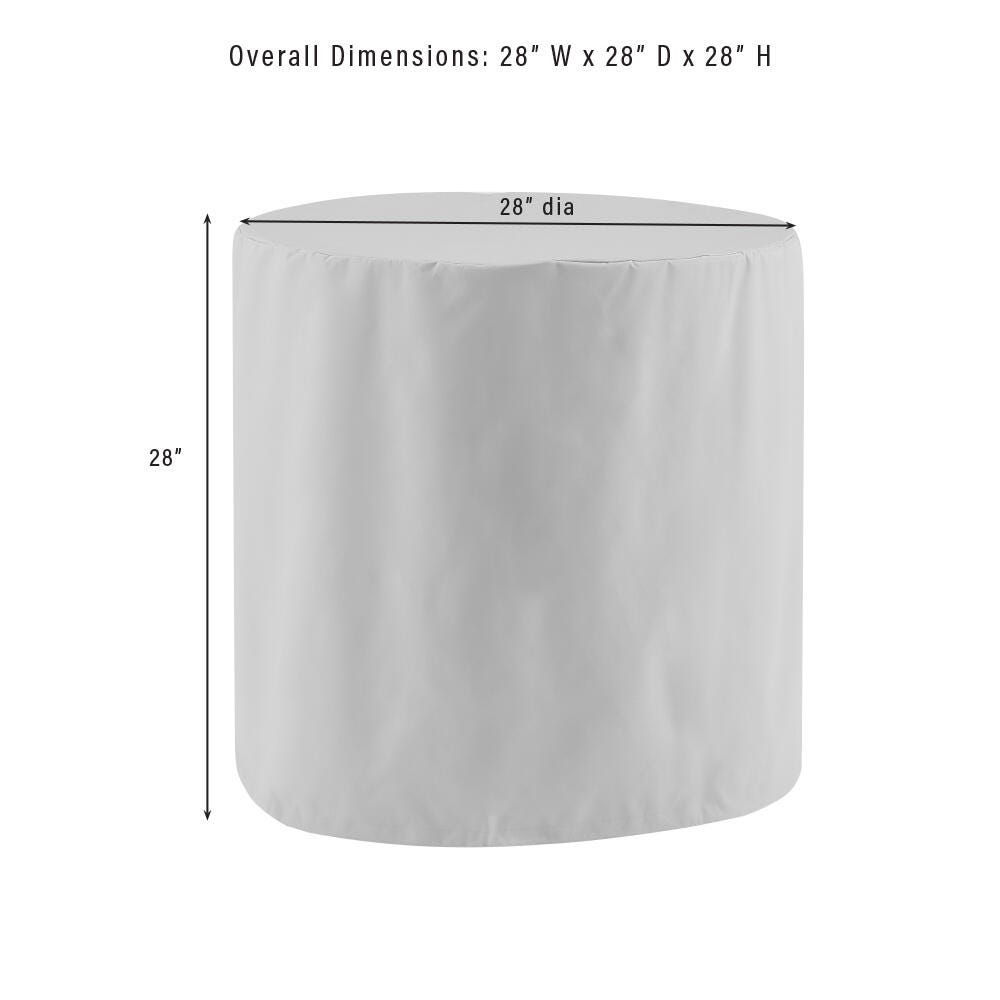 Crosley Furniture Outdoor Storage Deck Box Cover, Gray, large