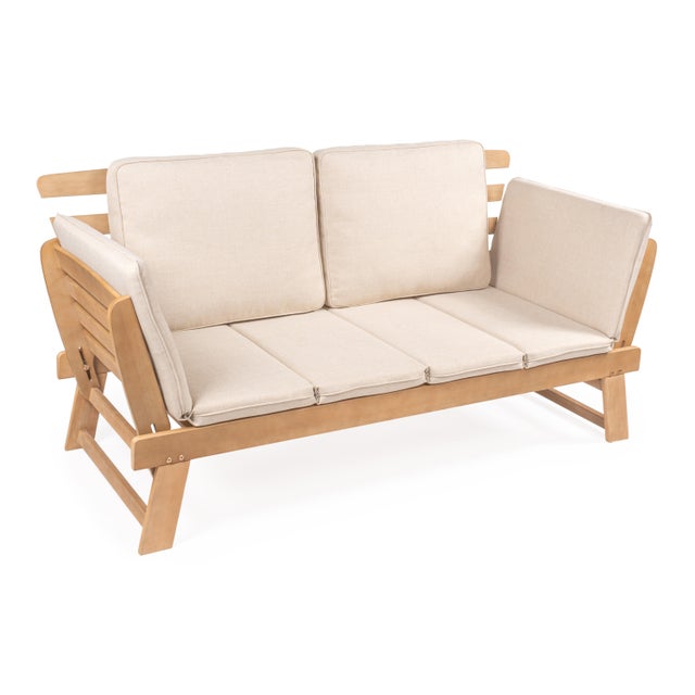 Jonathan Y Hartley Outdoor Folding Day Bed Sofa