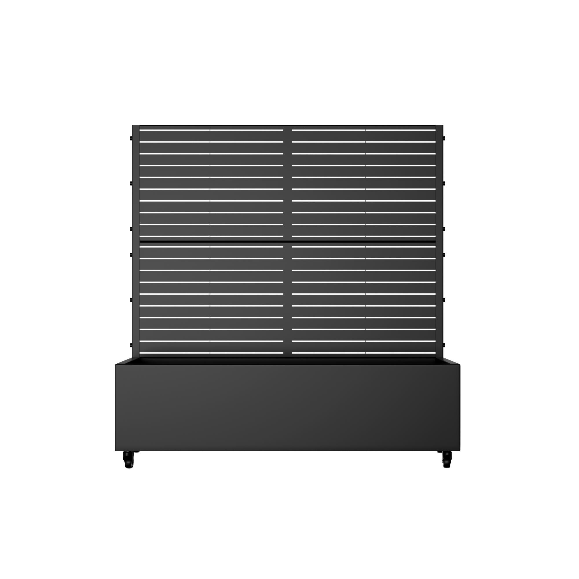 Dovelina Tranquilbreeze Outdoor Trellis With Planter Box, , large
