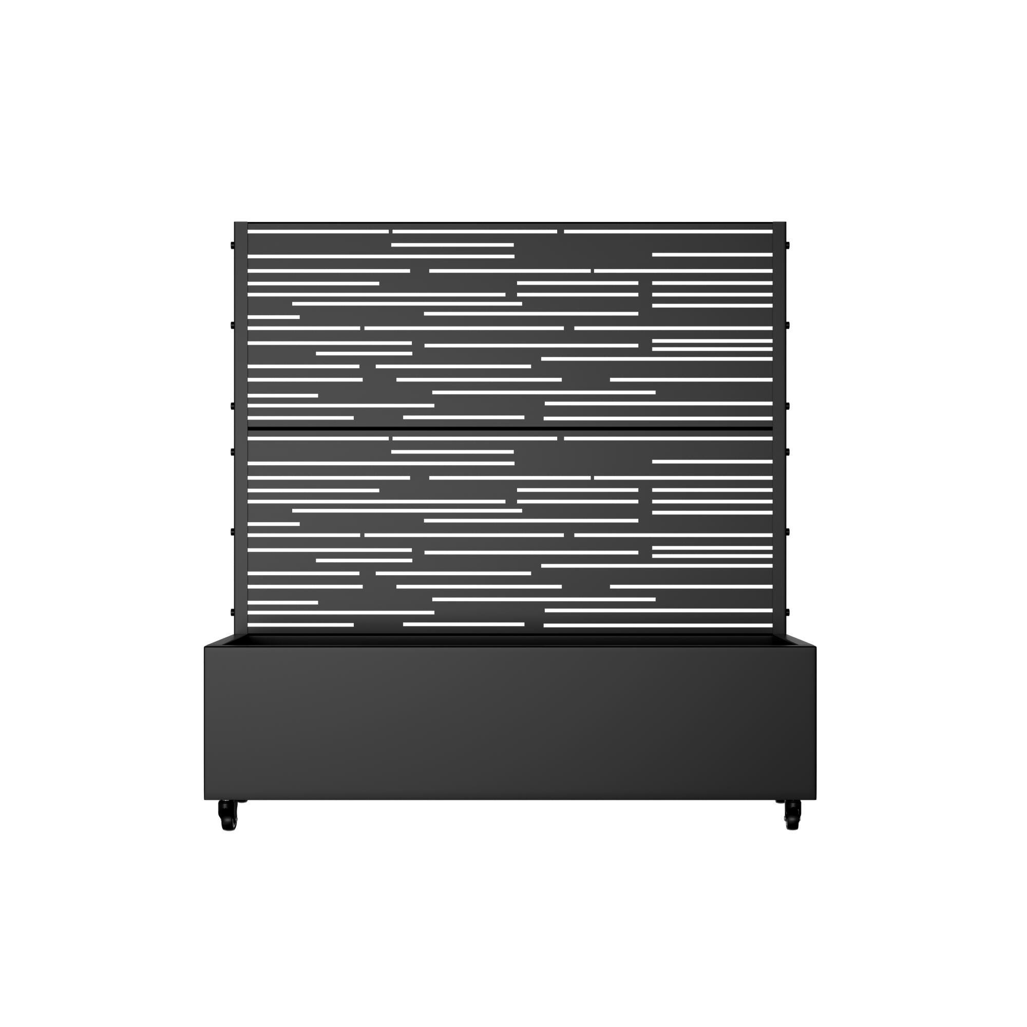 Dovelina Tranquilbreeze Outdoor Trellis With Planter Box, , large