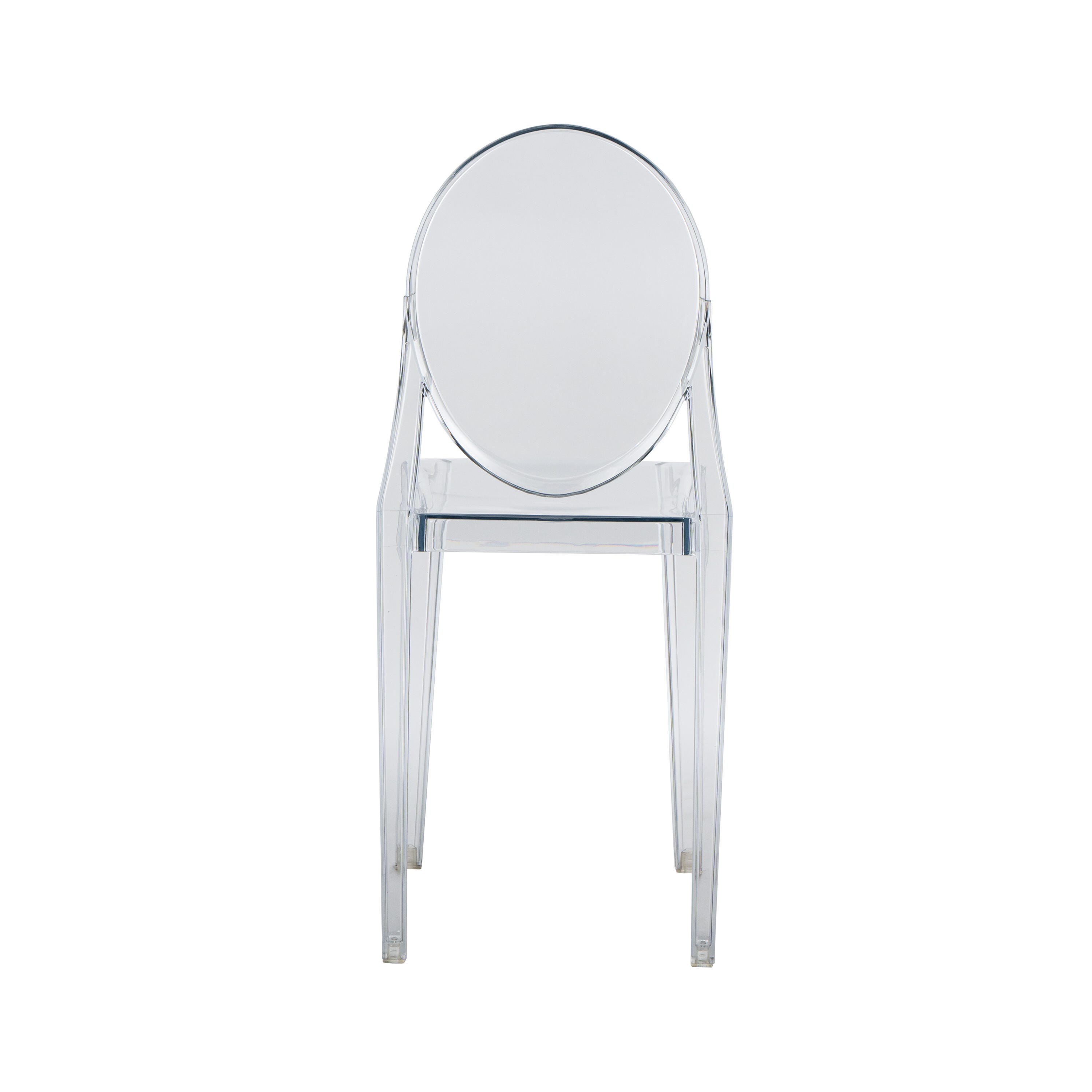 Techni Home Ghost Stackable Outdoor Dining Chairs (Set of 4), , large
