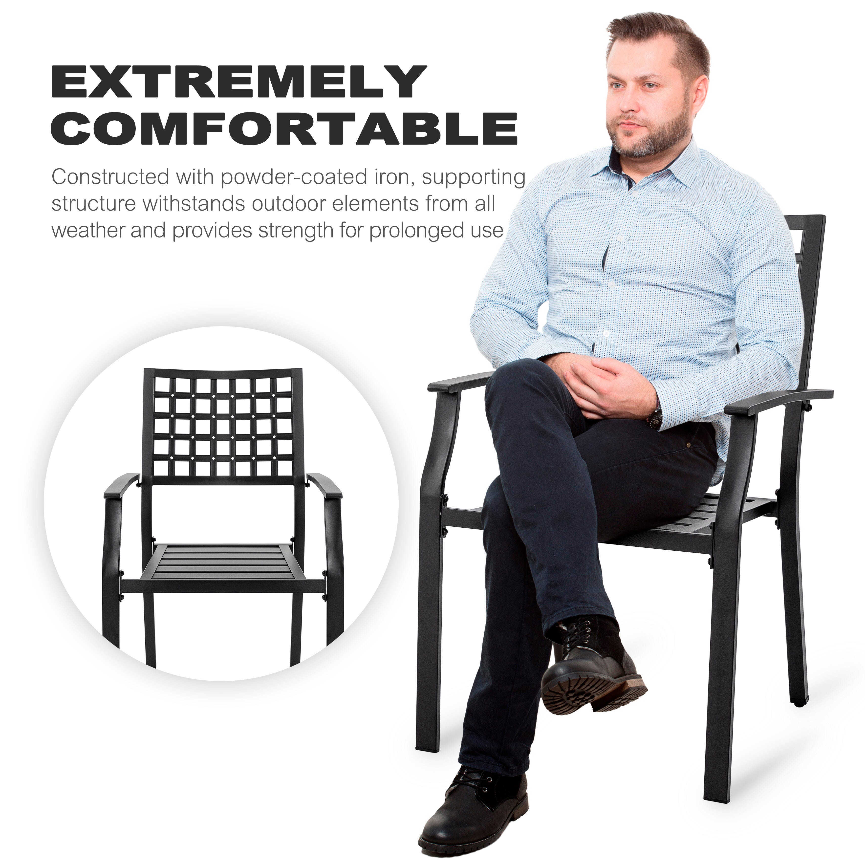 Nuu Garden Outdoor Dining Chair (Set of 2), , large
