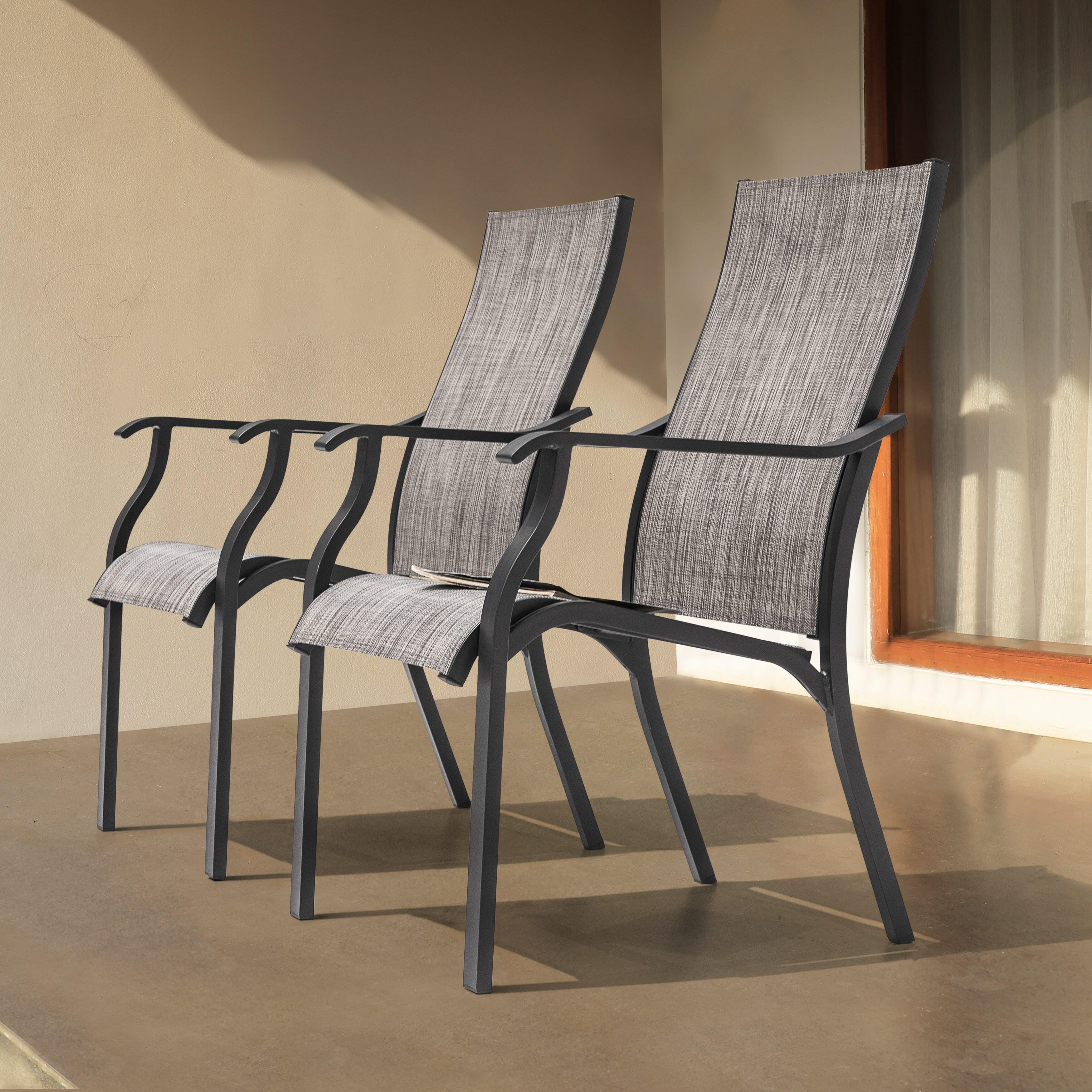 Nuu Garden Outdoor Dining Chairs (Set of 2), , large