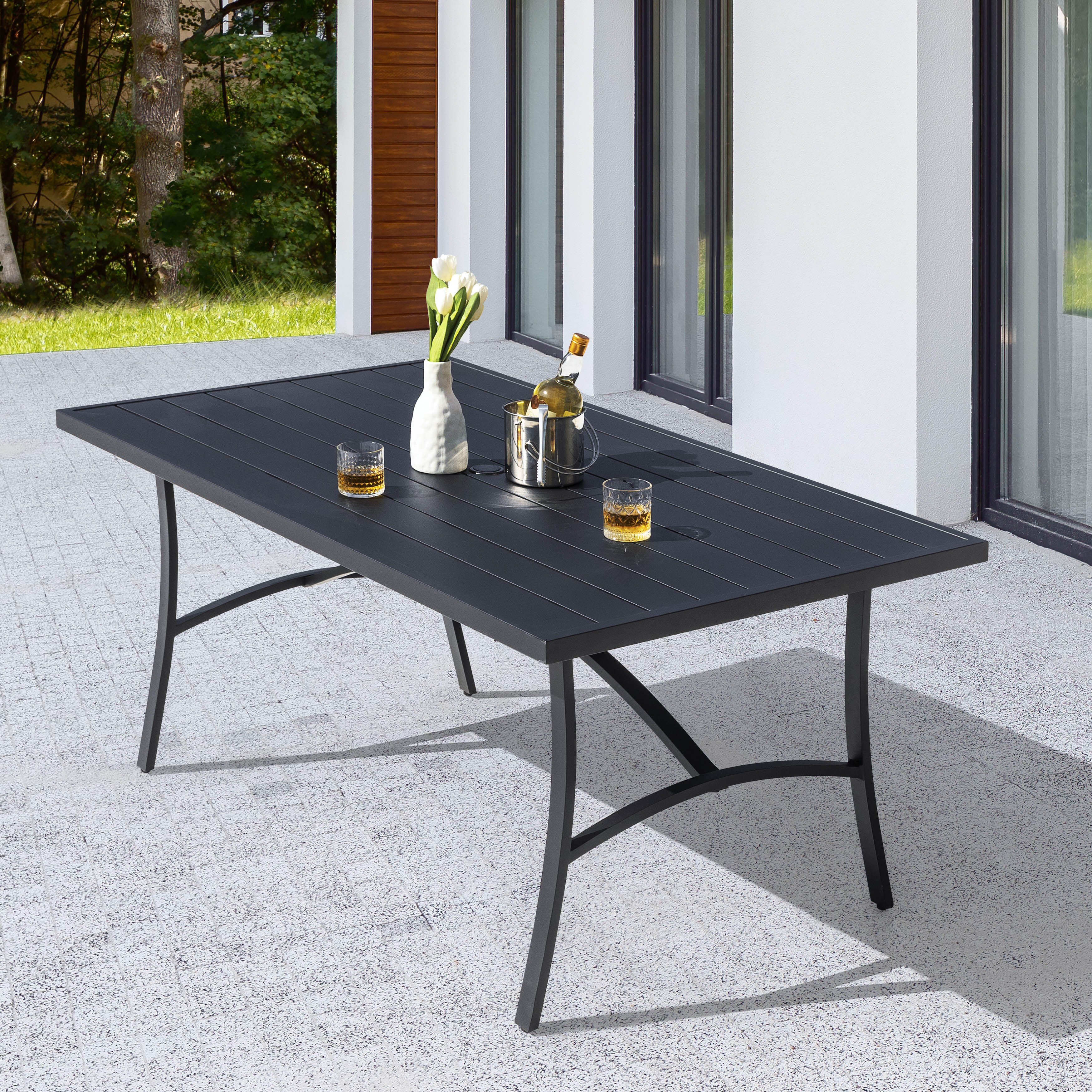 Nuu Garden Outdoor Dining Table, , large