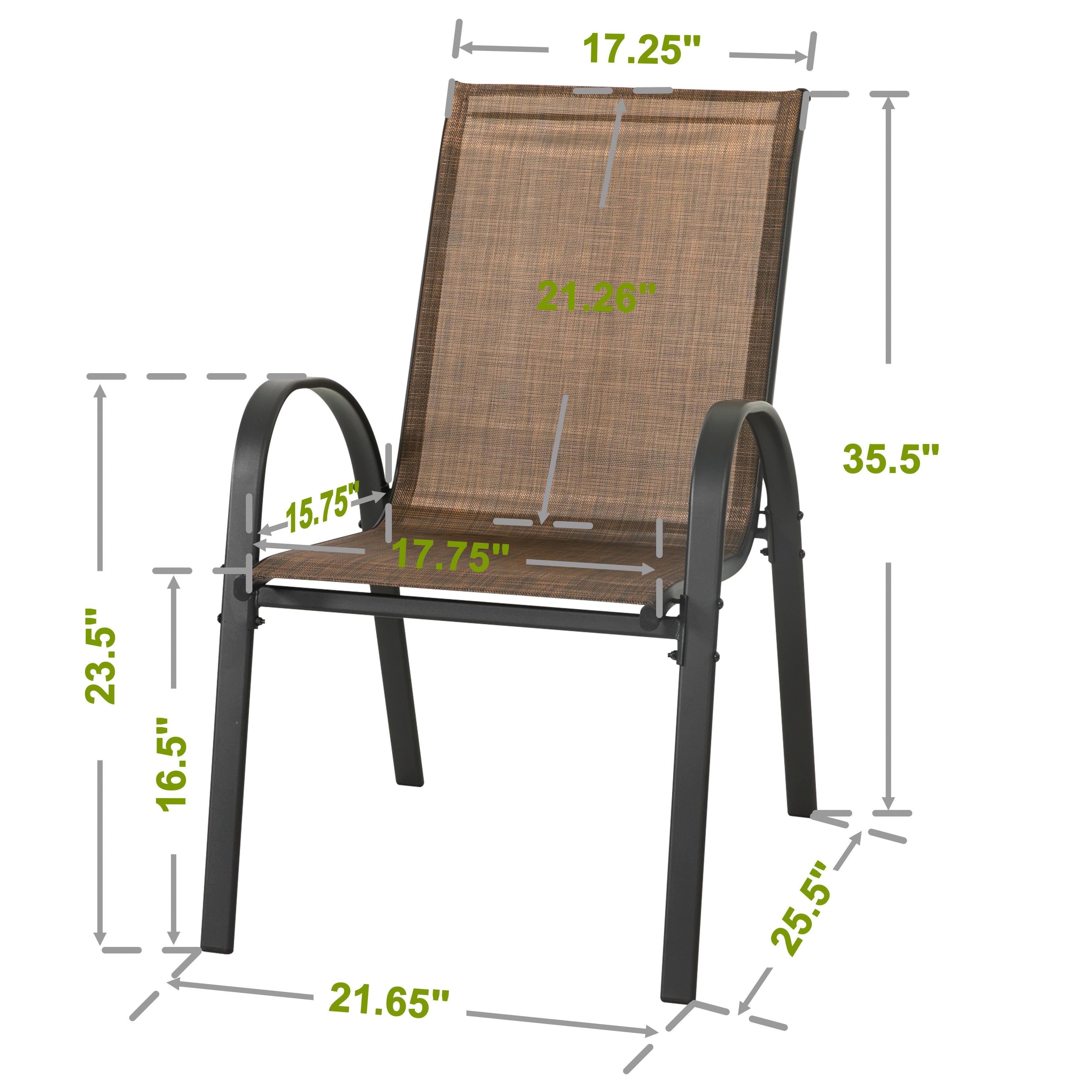 Nuu Garden Outdoor Dining Chairs (Set of 4), , large