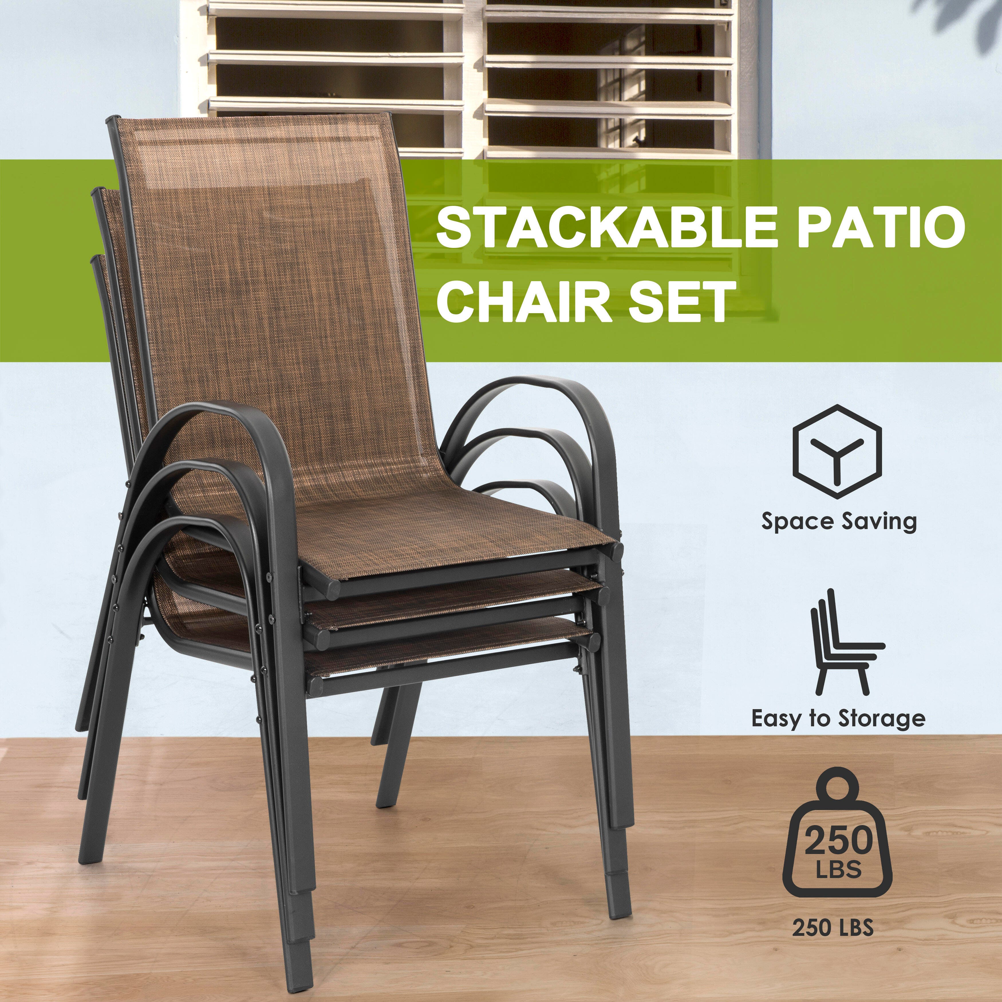 Nuu Garden Outdoor Dining Chairs (Set of 4), , large