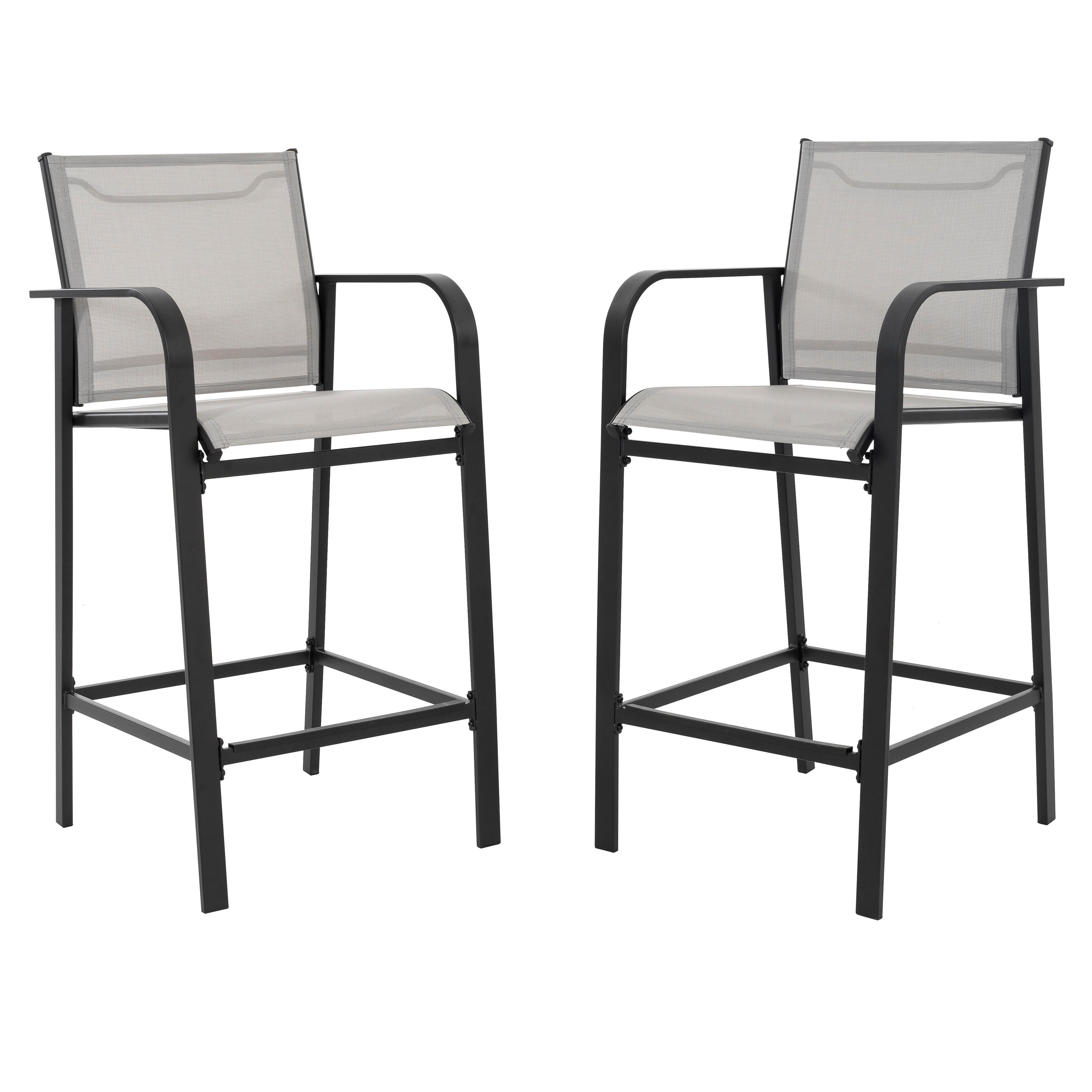 Nuu Garden Outdoor Bar Stools (Set of 2), , large