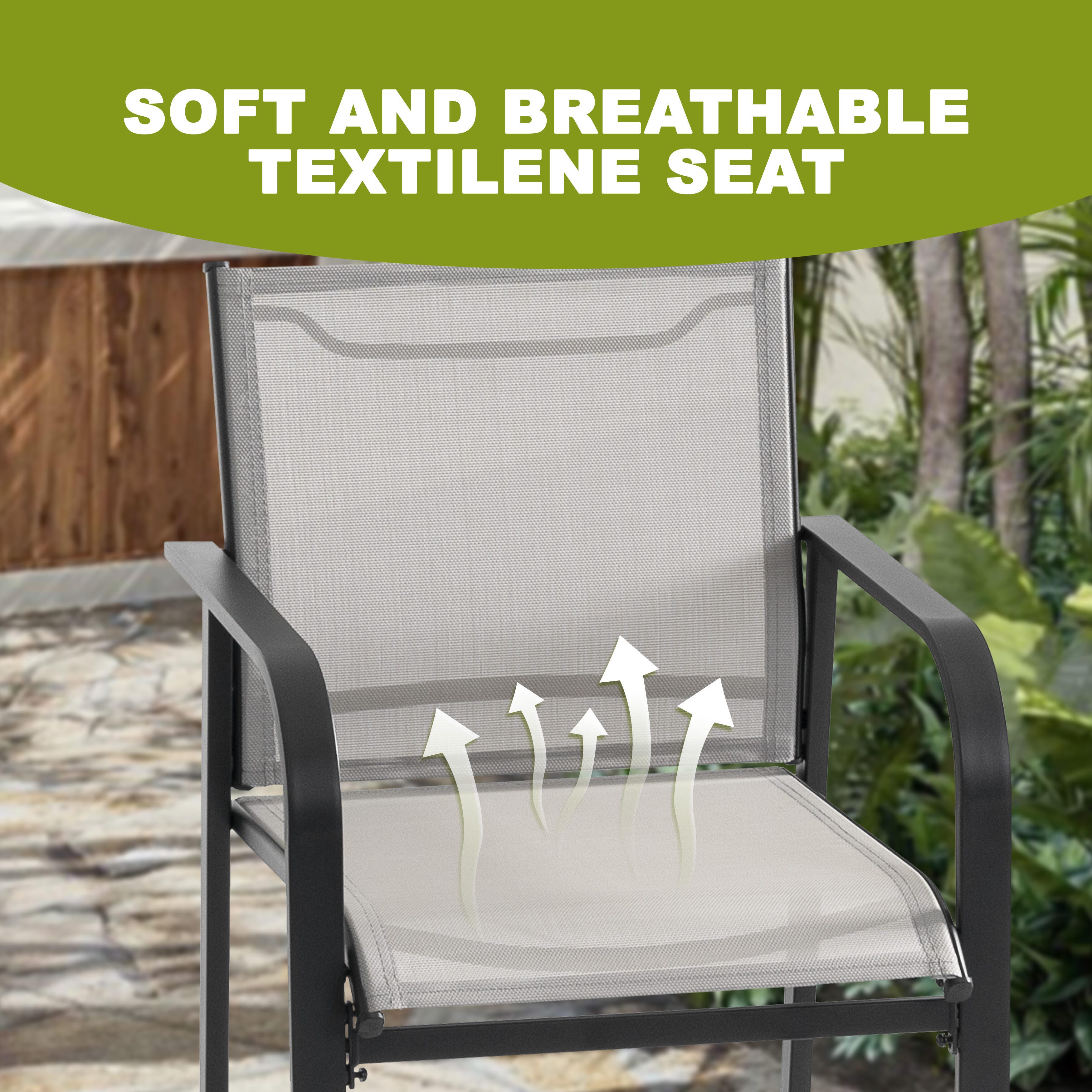 Nuu Garden Outdoor Bar Stools (Set of 2), , large