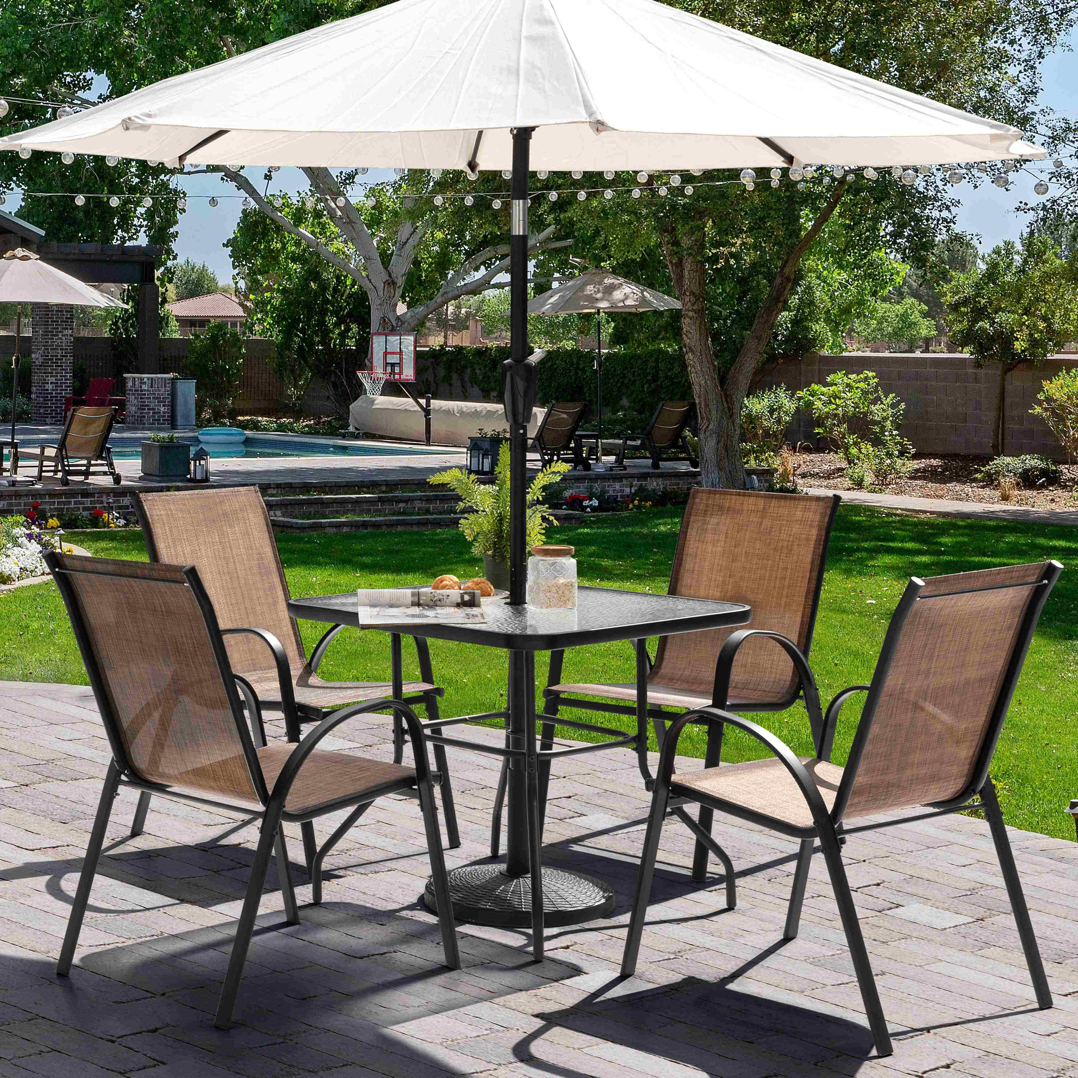 Nuu Garden Outdoor Dining Table, , large