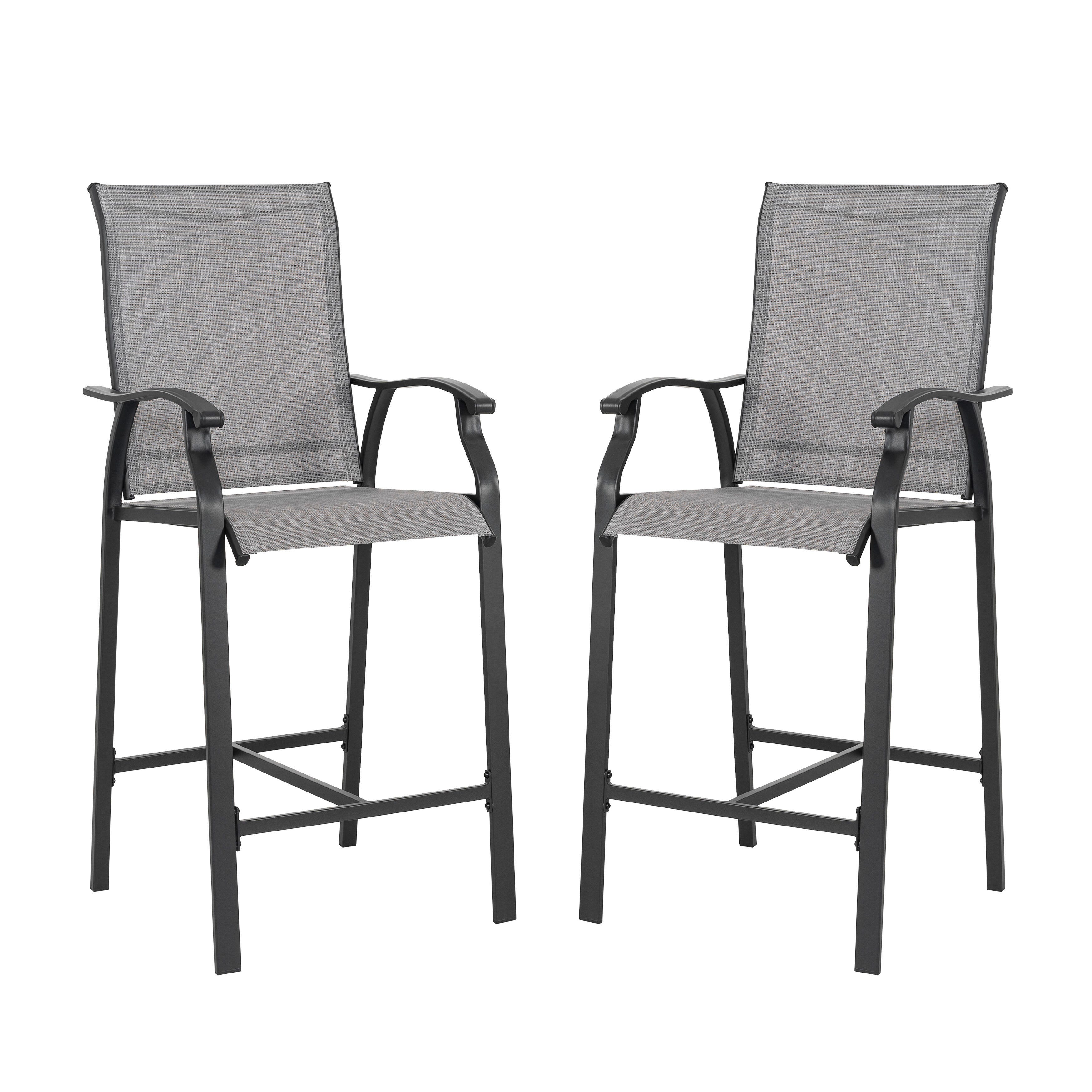 Nuu Garden Outdoor Bar Stools (Set of 2), , large