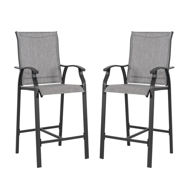 Nuu Garden Outdoor Bar Stools (Set of 2)