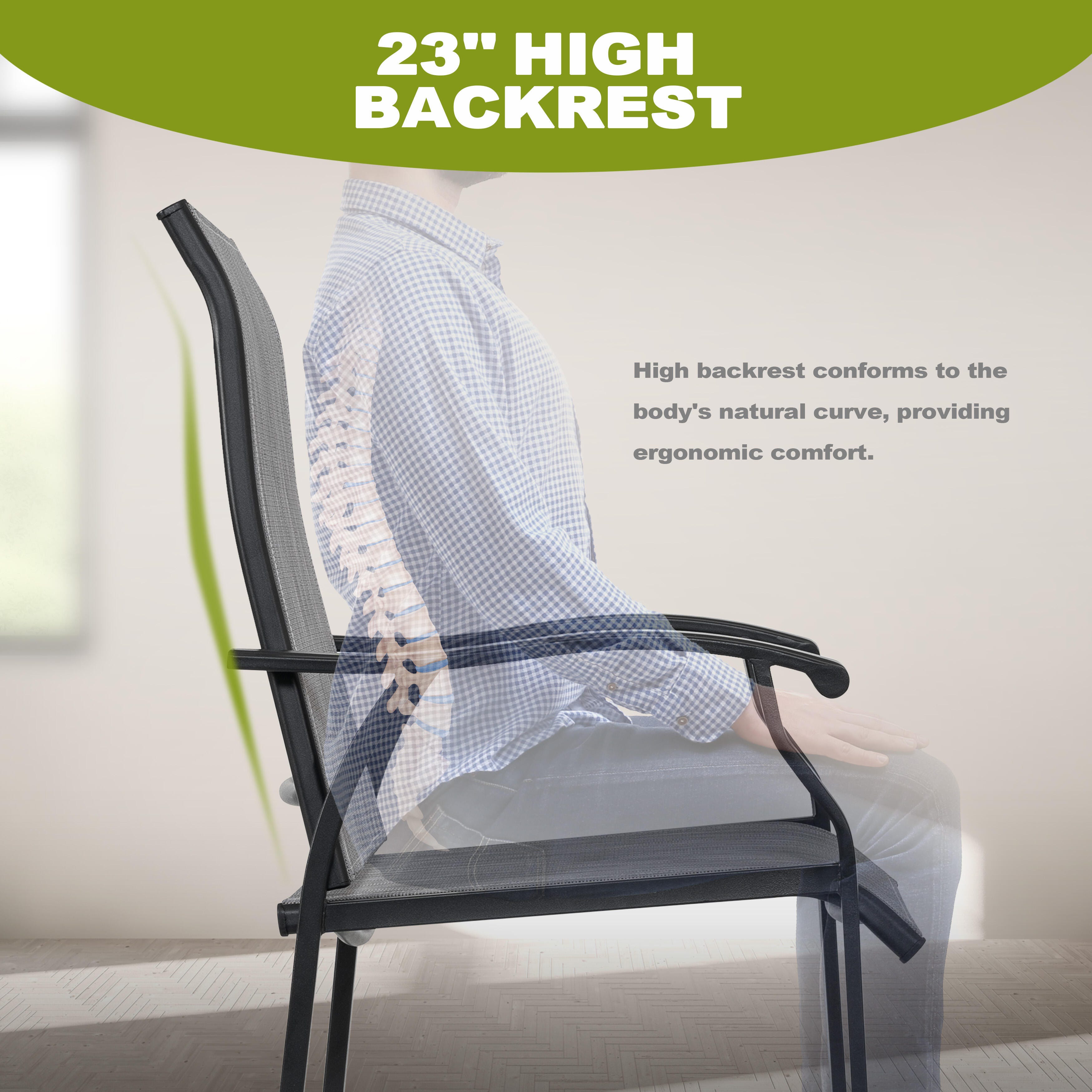 Nuu Garden Outdoor Bar Stools (Set of 2), , large
