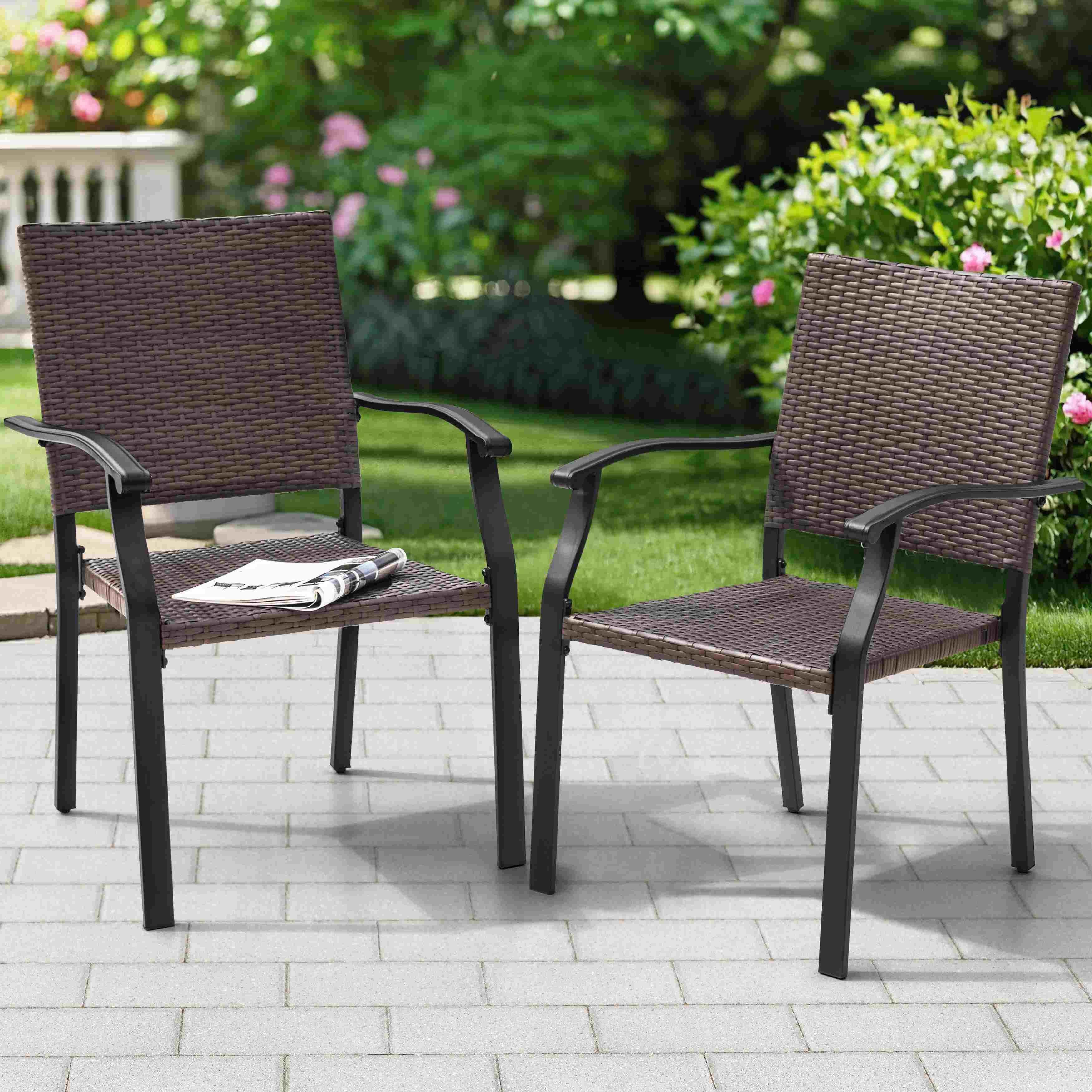 Nuu Garden Outdoor Dining Chairs (Set of 2), , large