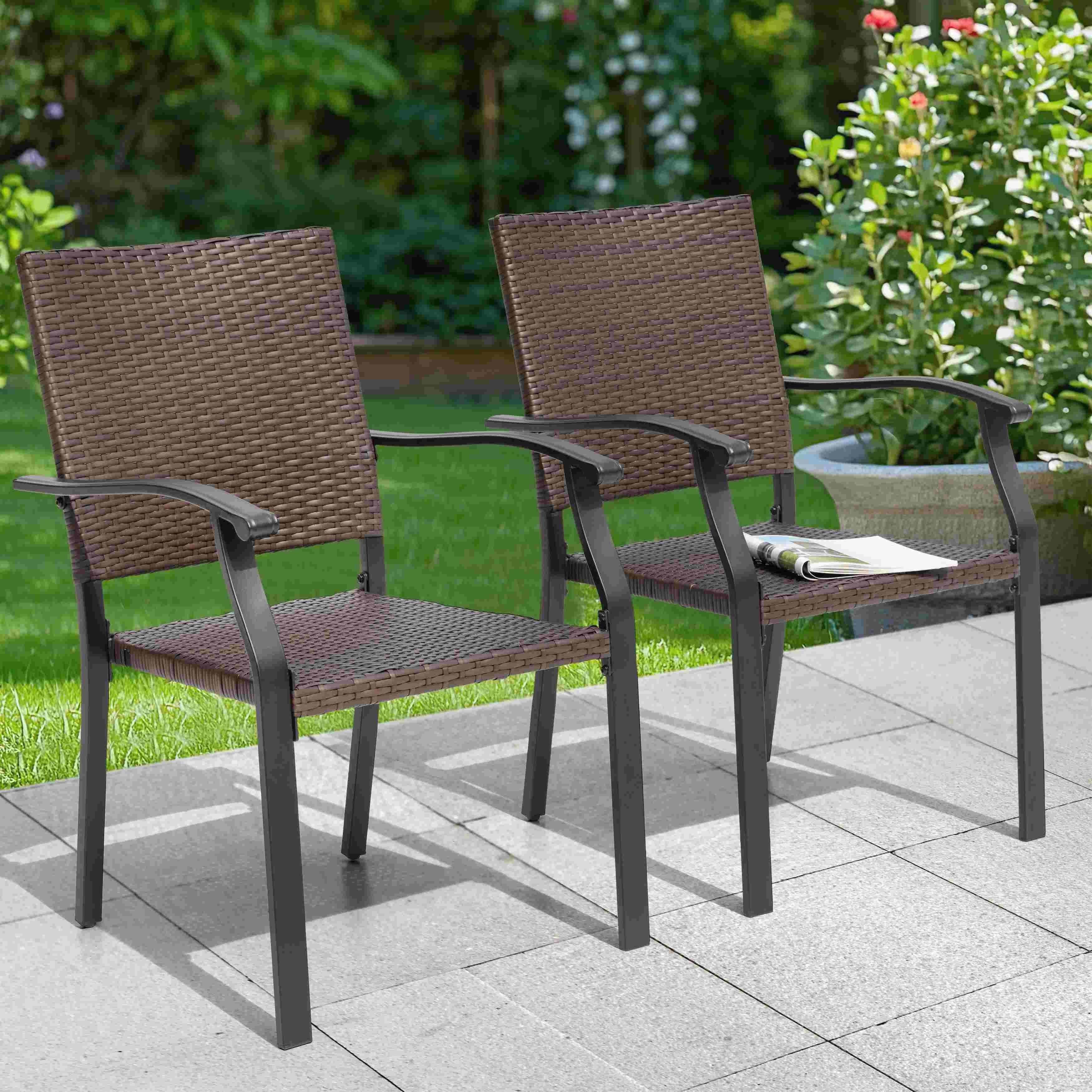 Nuu Garden Outdoor Dining Chairs (Set of 2), , large
