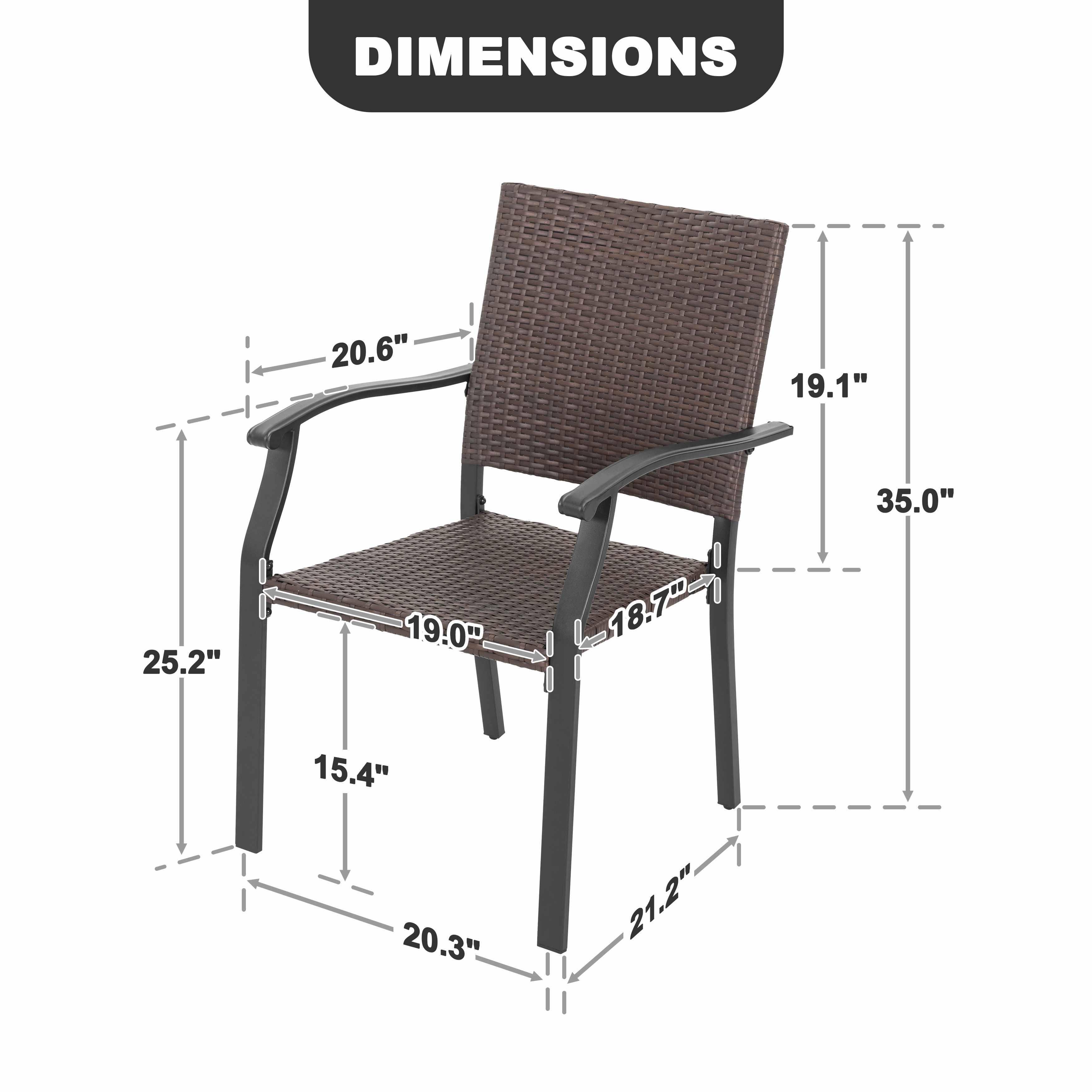 Nuu Garden Outdoor Dining Chairs (Set of 2), , large